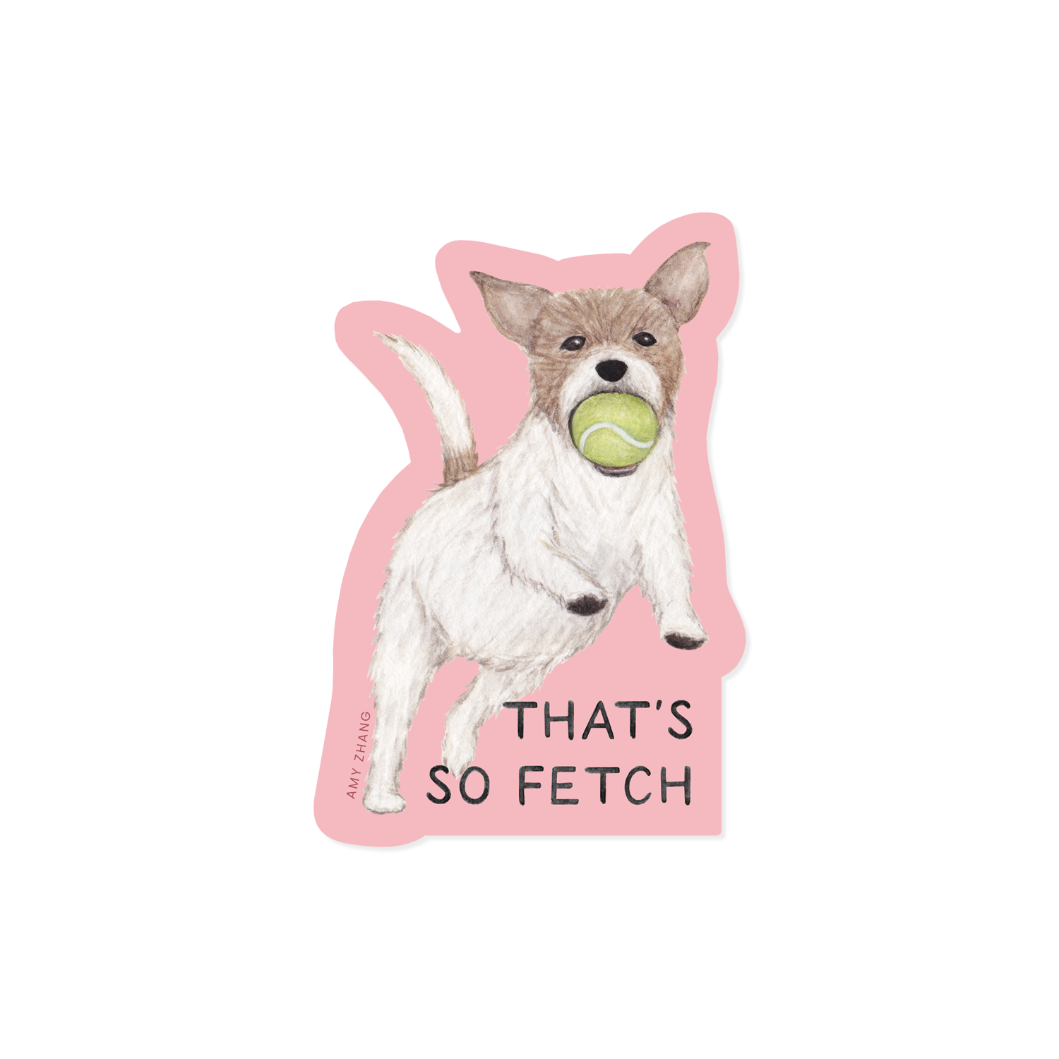 That's So Fetch Dog Sticker