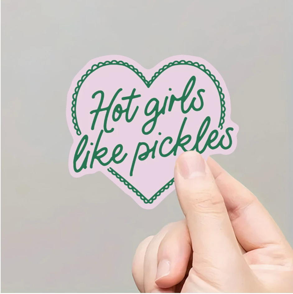 Hot Girls Pickle Sticker