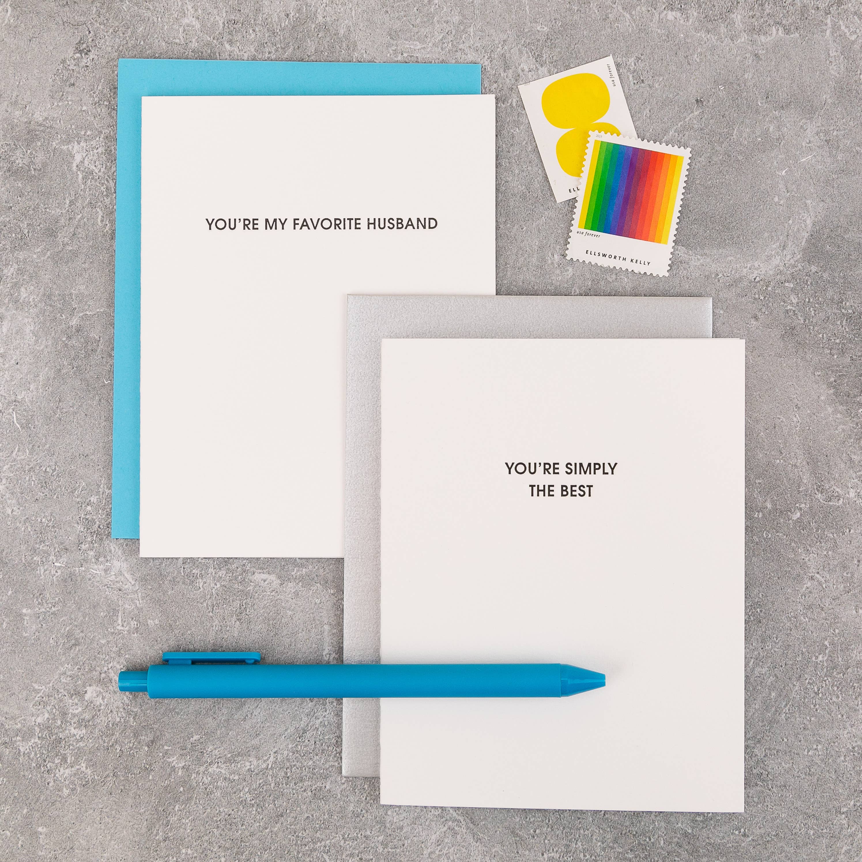 You're My Favorite Husband Greeting Card