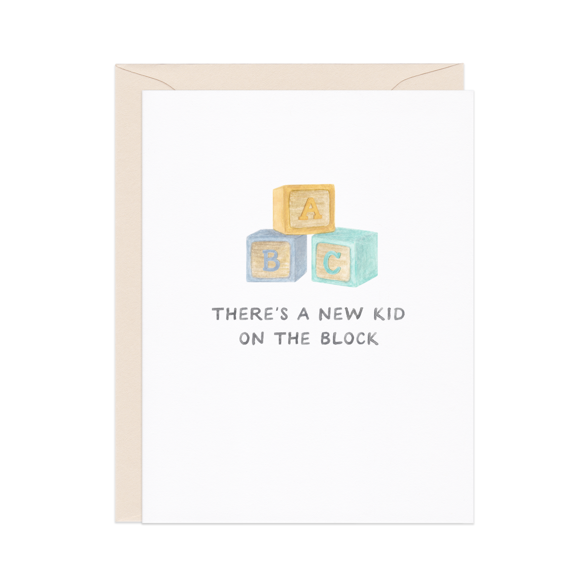 New Kid On The Block New Baby Card