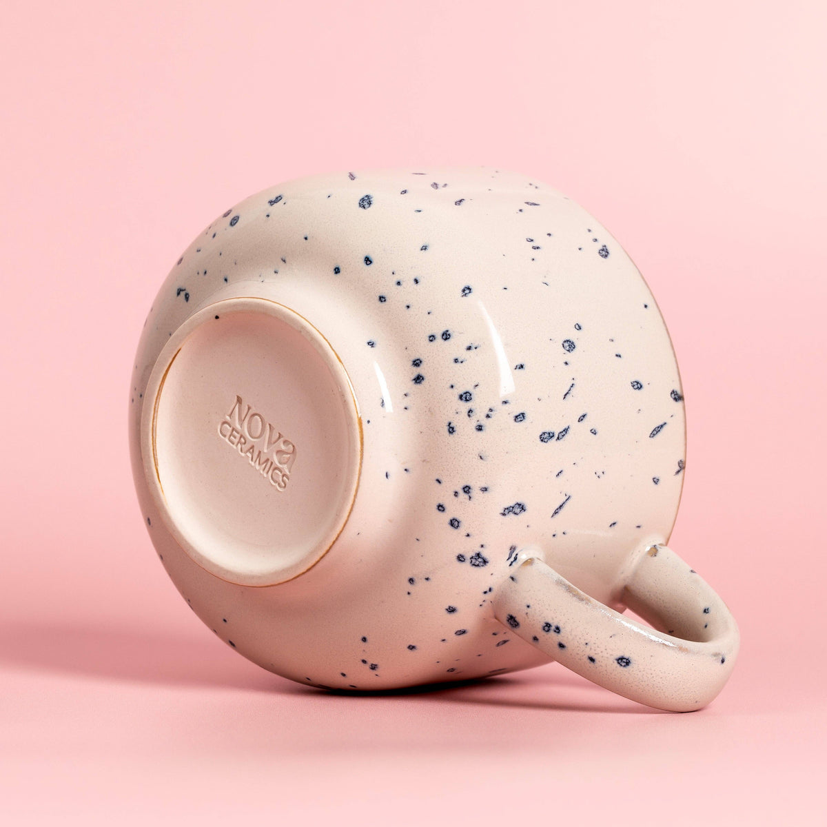 Orchid Ceramic Handmade Mug