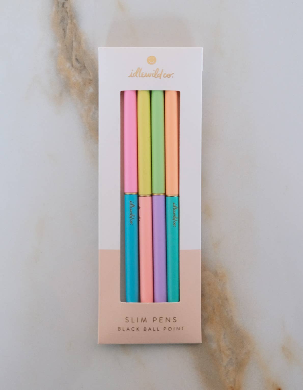 Neon Duo Tone Slim Pen Set