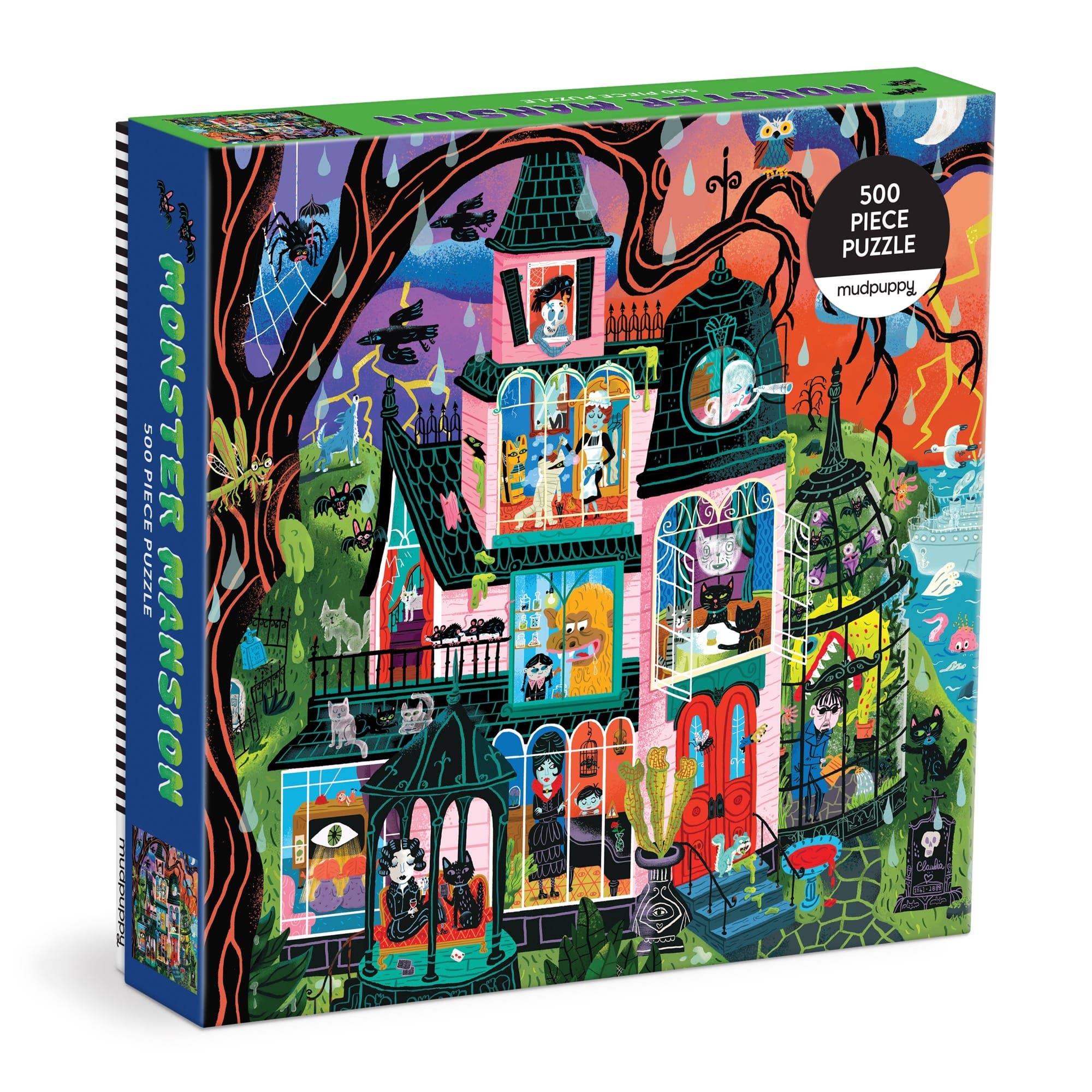 Monster Mansion 500 Piece Puzzle