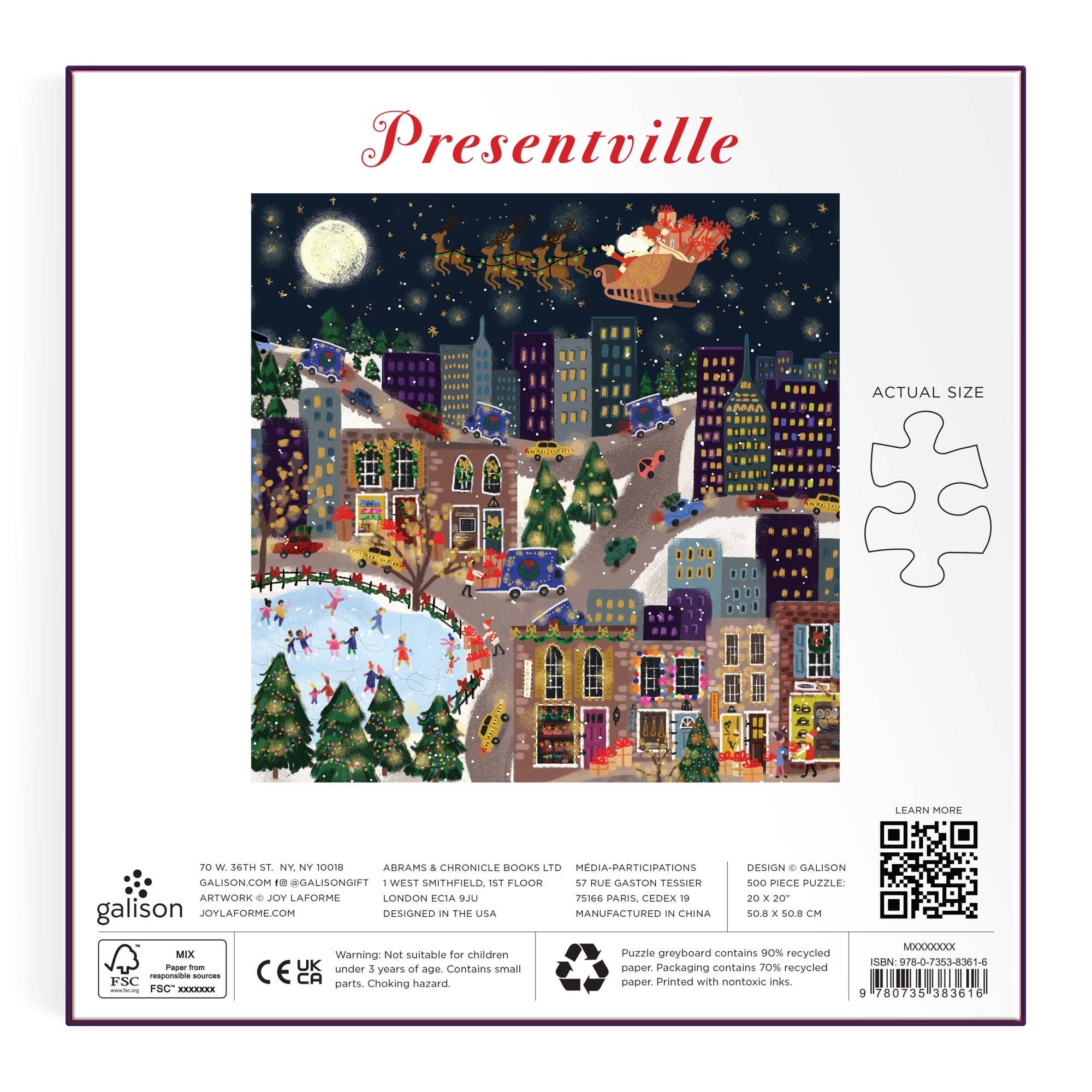 Presentville Joy Laforme 500 Piece Puzzle