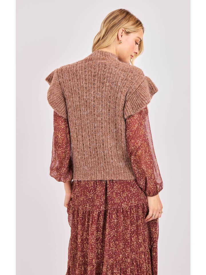 Willow Ruffle Sweater