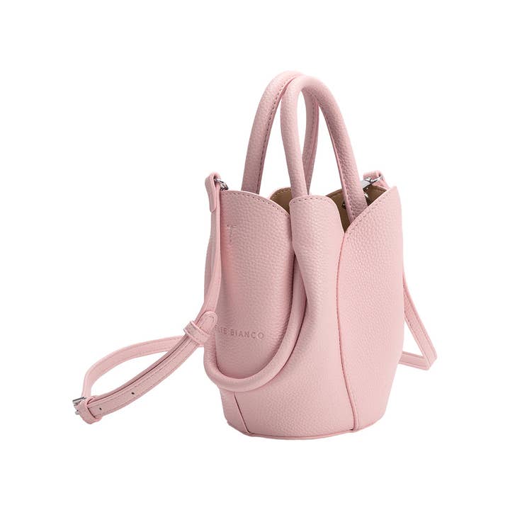 Mini Tulip Top Handle Bag - Pink