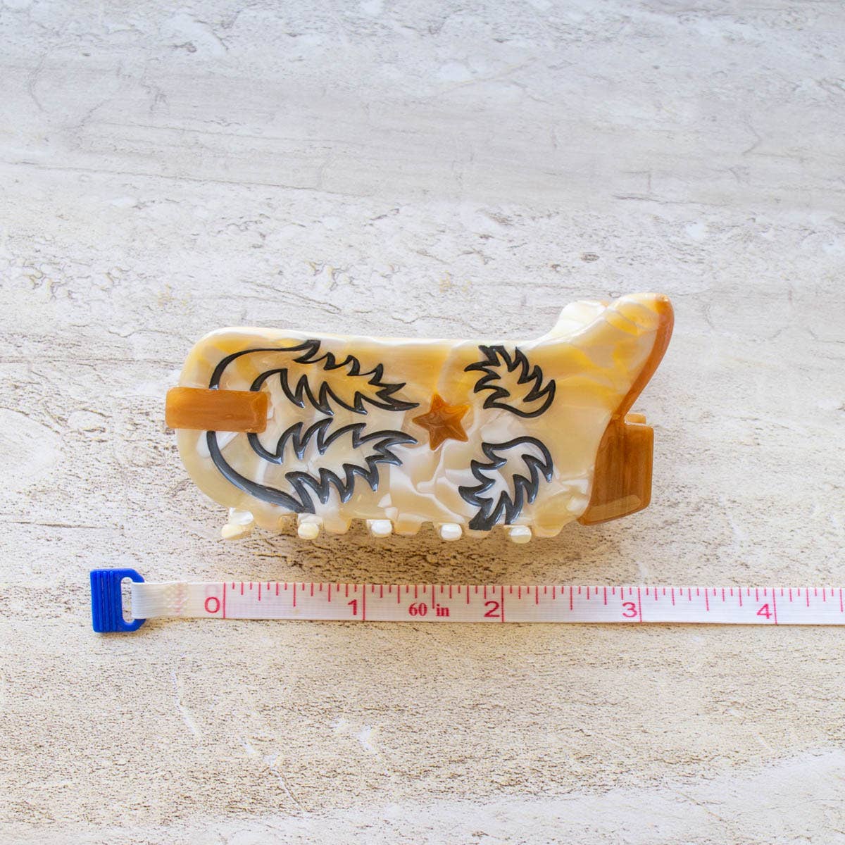 Western Cowboy Boot Hair Clip