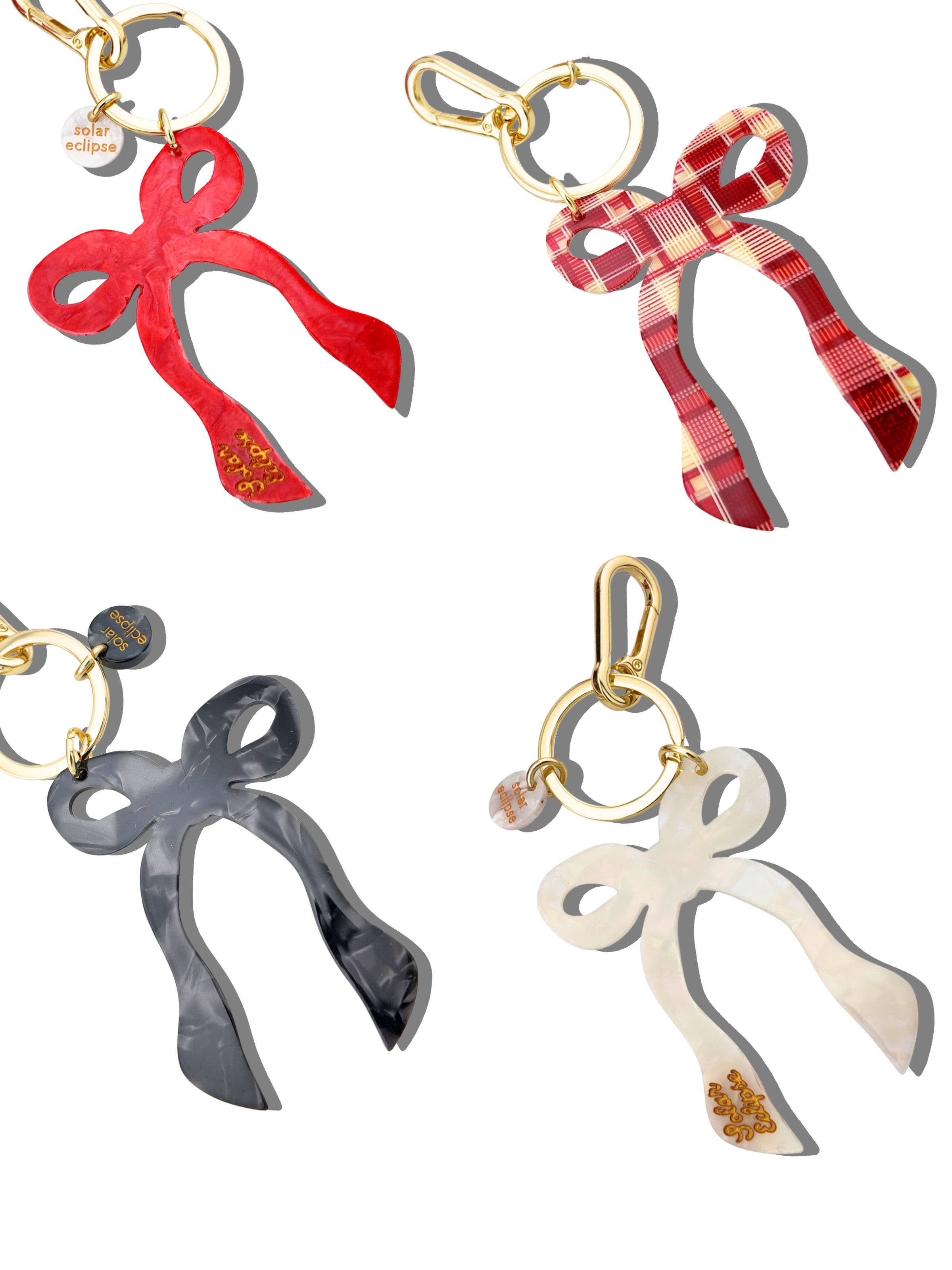 Coquette Bow Bag Charm