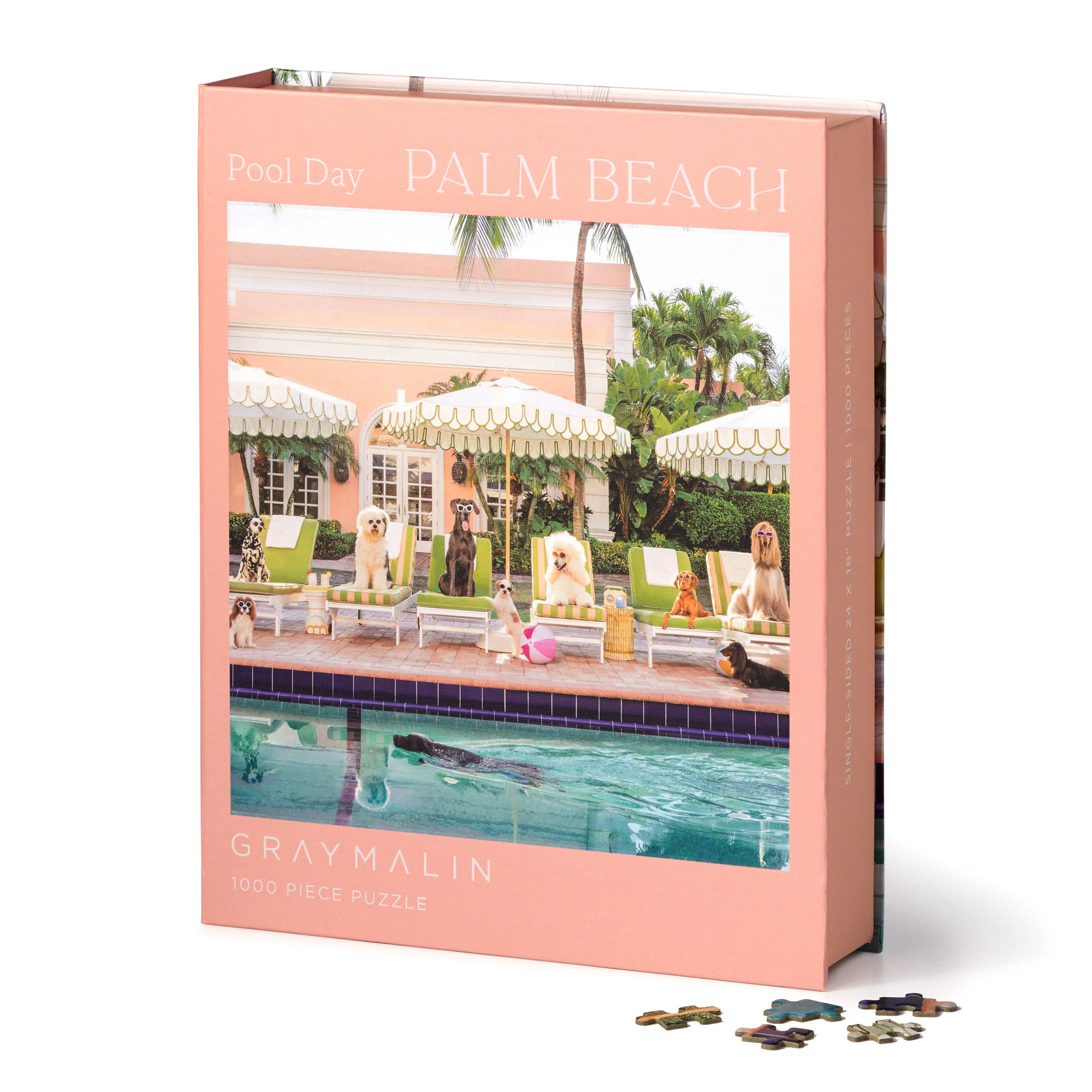 Palm Beach Gray Malin 1000 Piece Book Puzzle