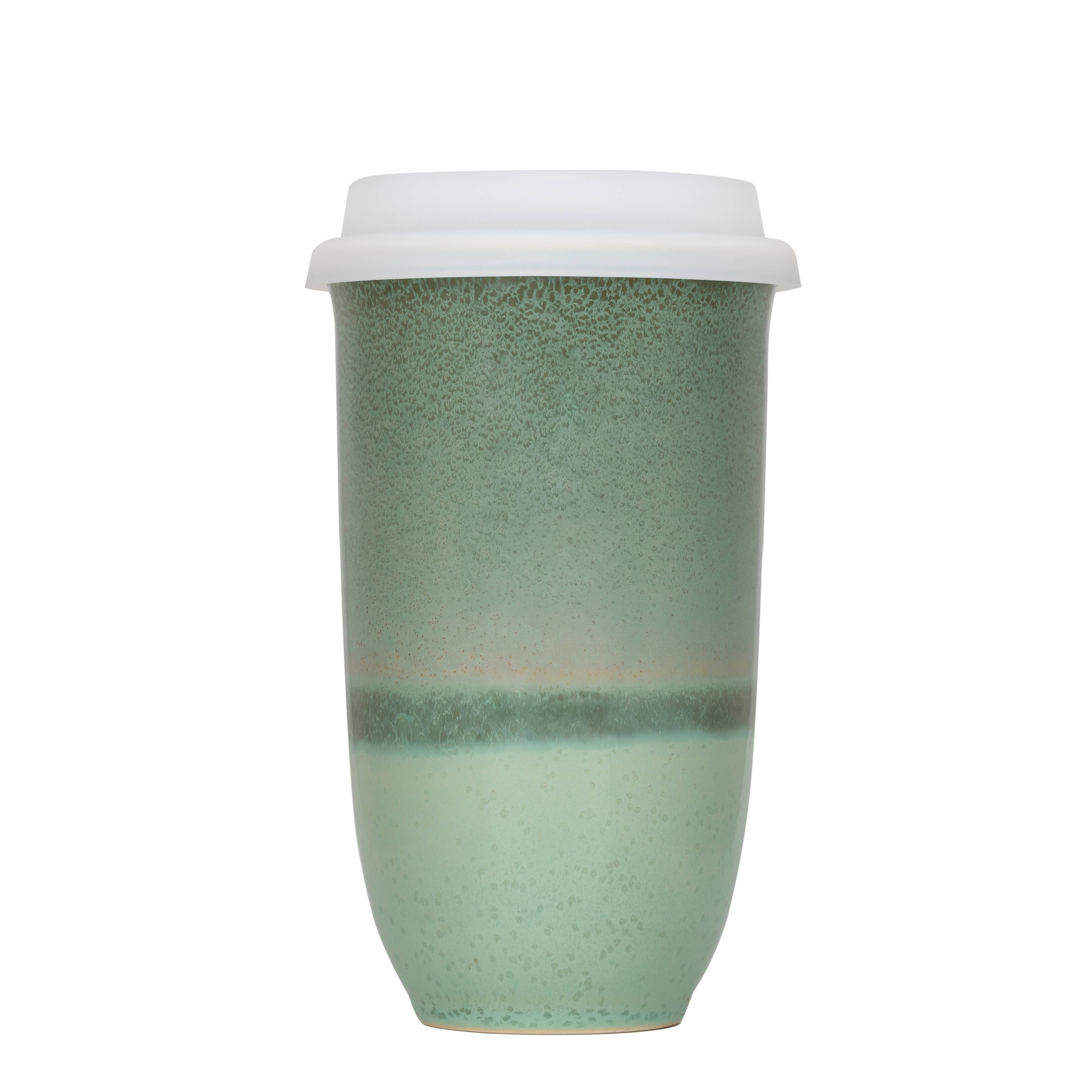 Emerald Ceramic Travel Mug – 16 oz
