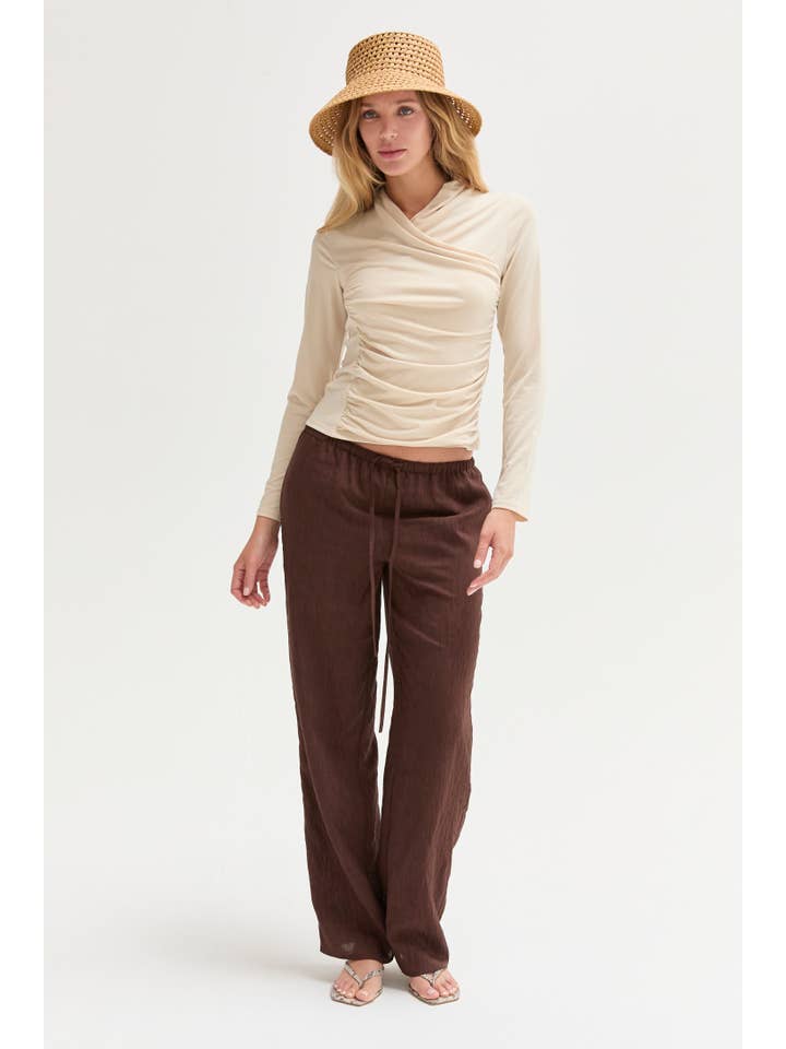 Bella Easy Wear Textured Pants