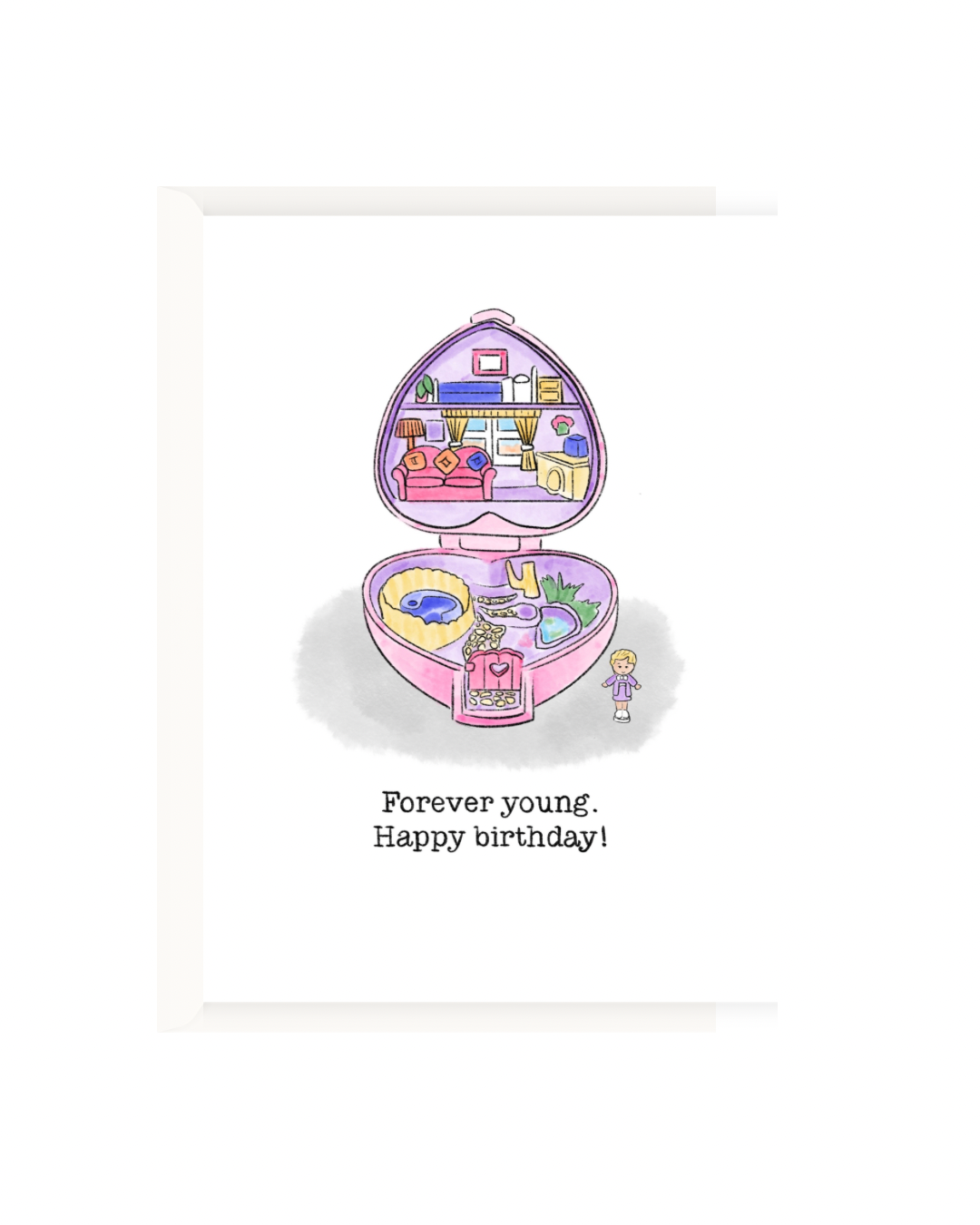 Forever Young Greeting Card
