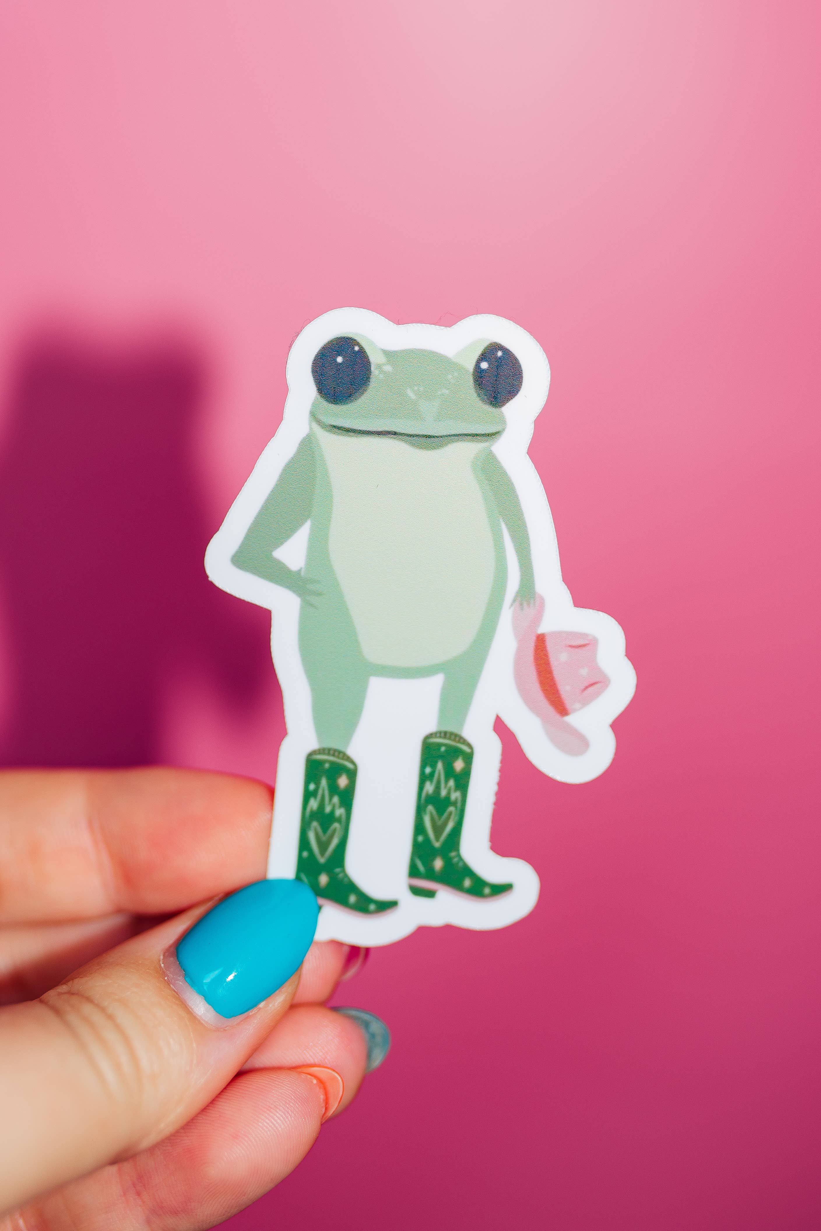Western Frog Sticker
