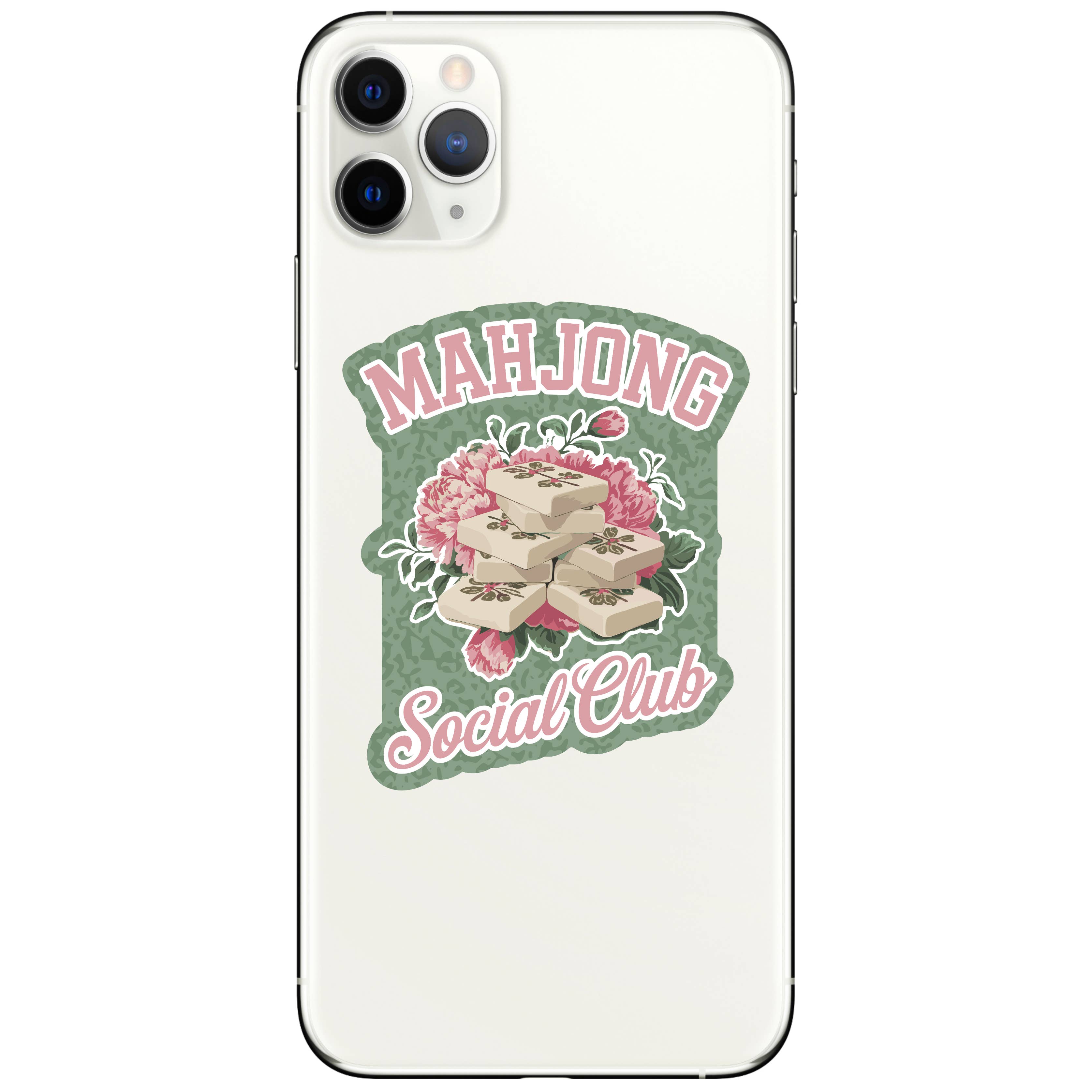 Mahjong Social Club Sticker