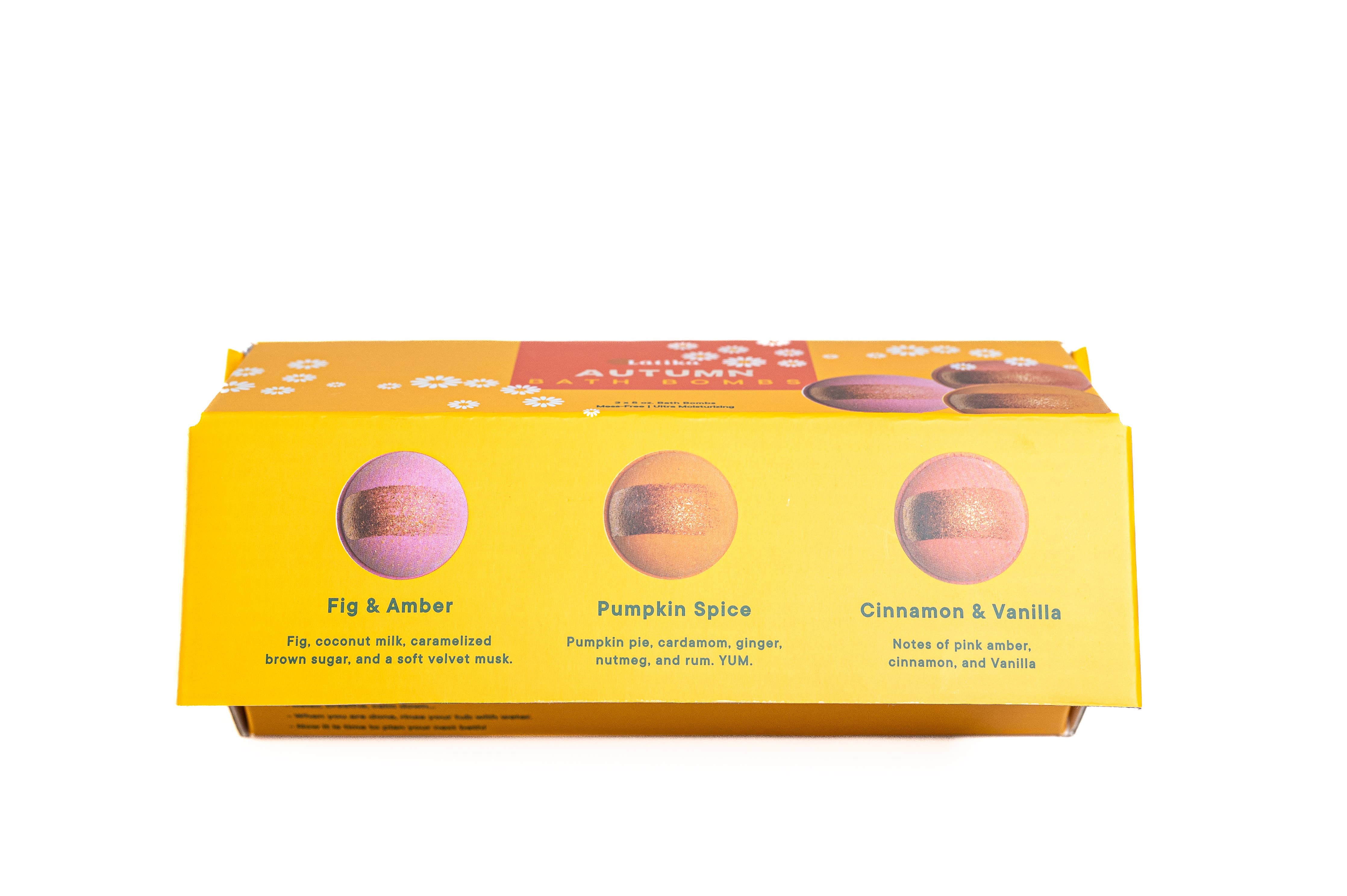 Autumn Bath Bomb Gift Set