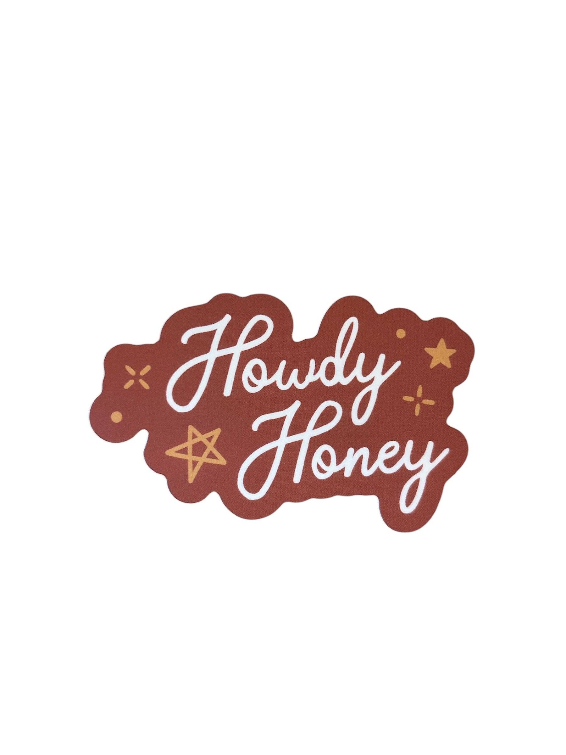 Howdy Honey Sticker