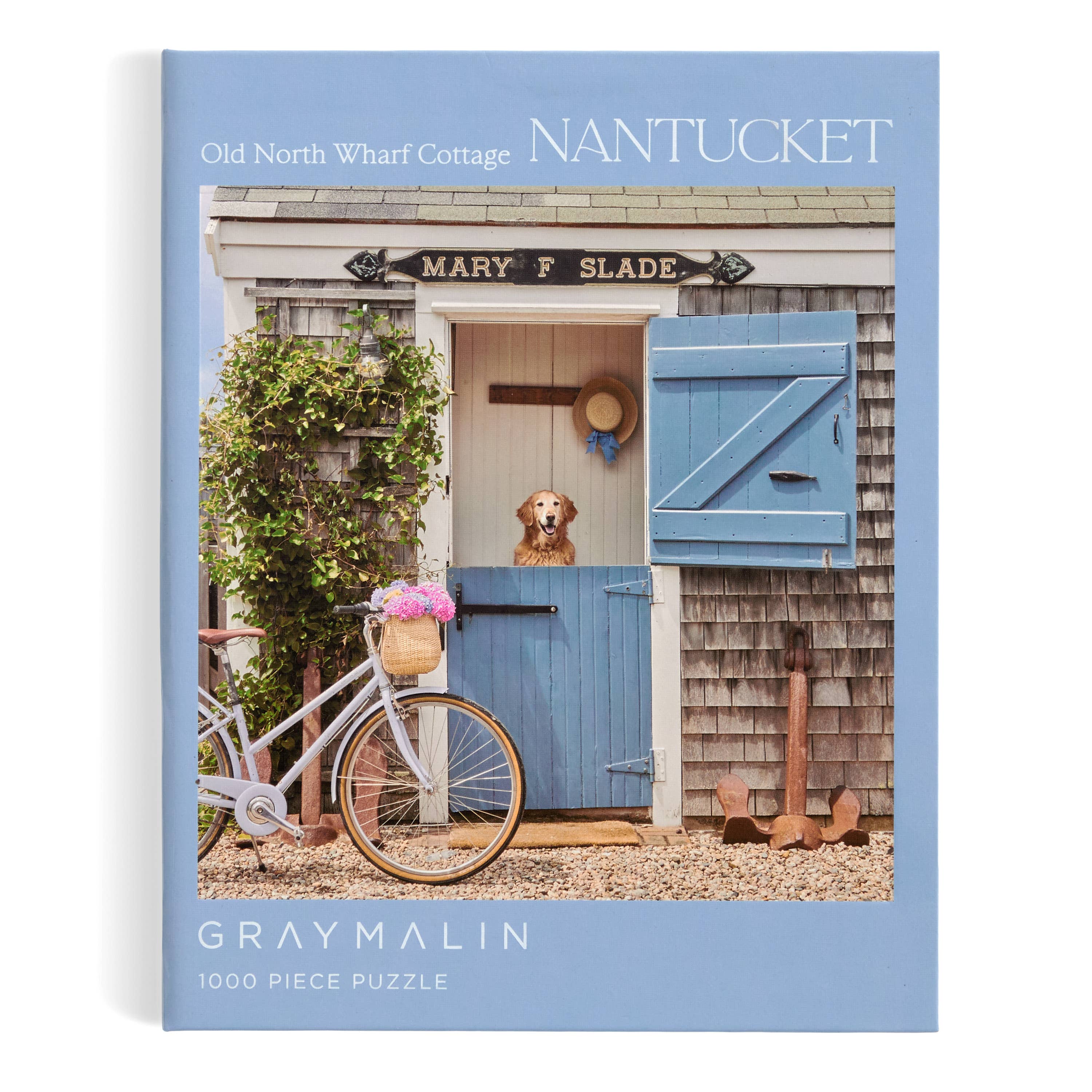 Nantucket Gray Malin 1000 Piece Book Box Puzzle