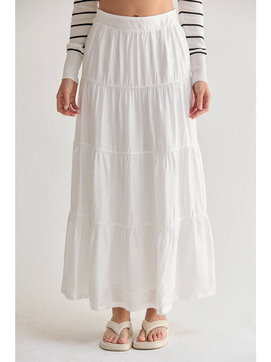 Daisy Tiered Maxi Skirt