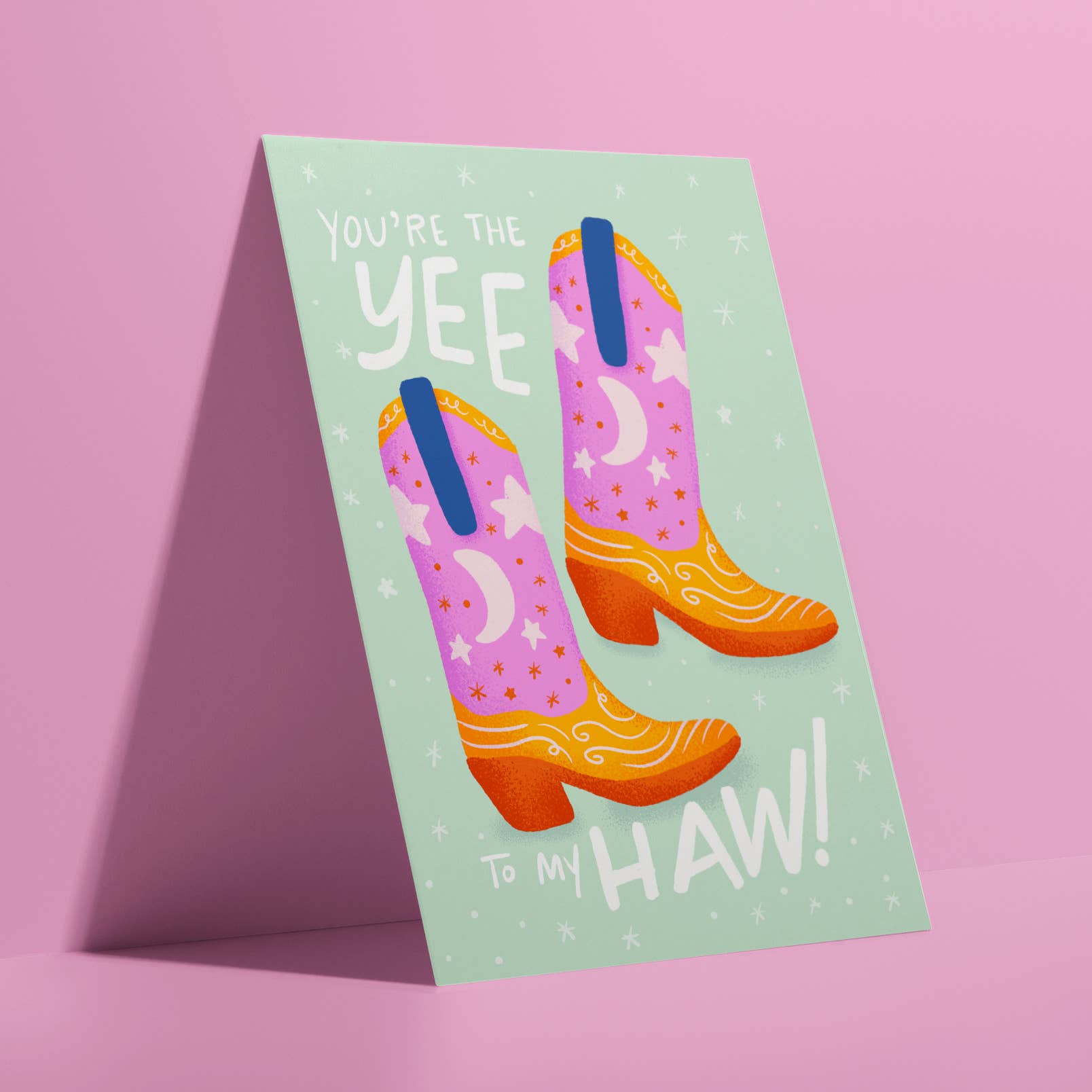 You're the Yee to My Haw Greeting Card