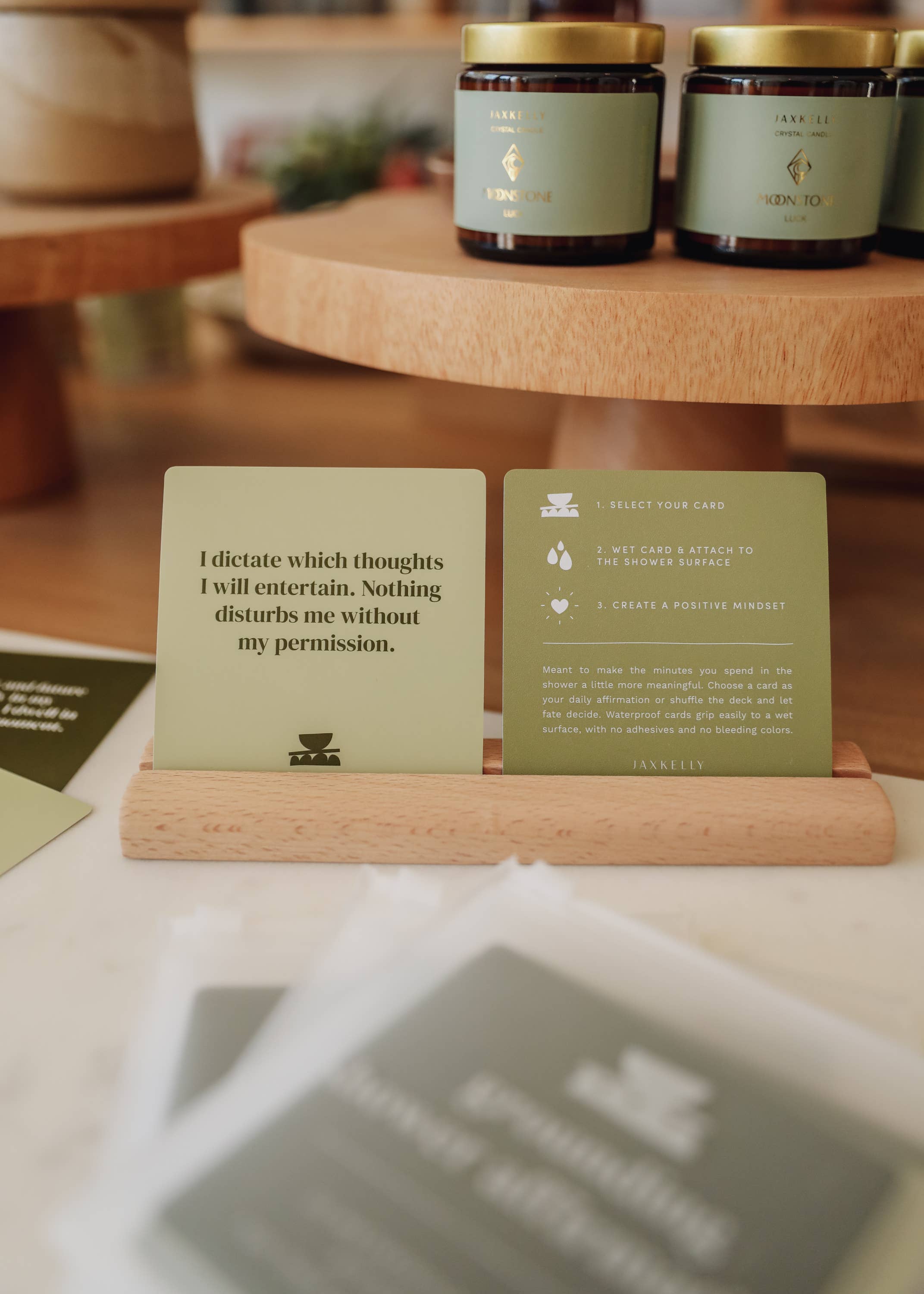 Grounding Shower Affirmation™ Cards