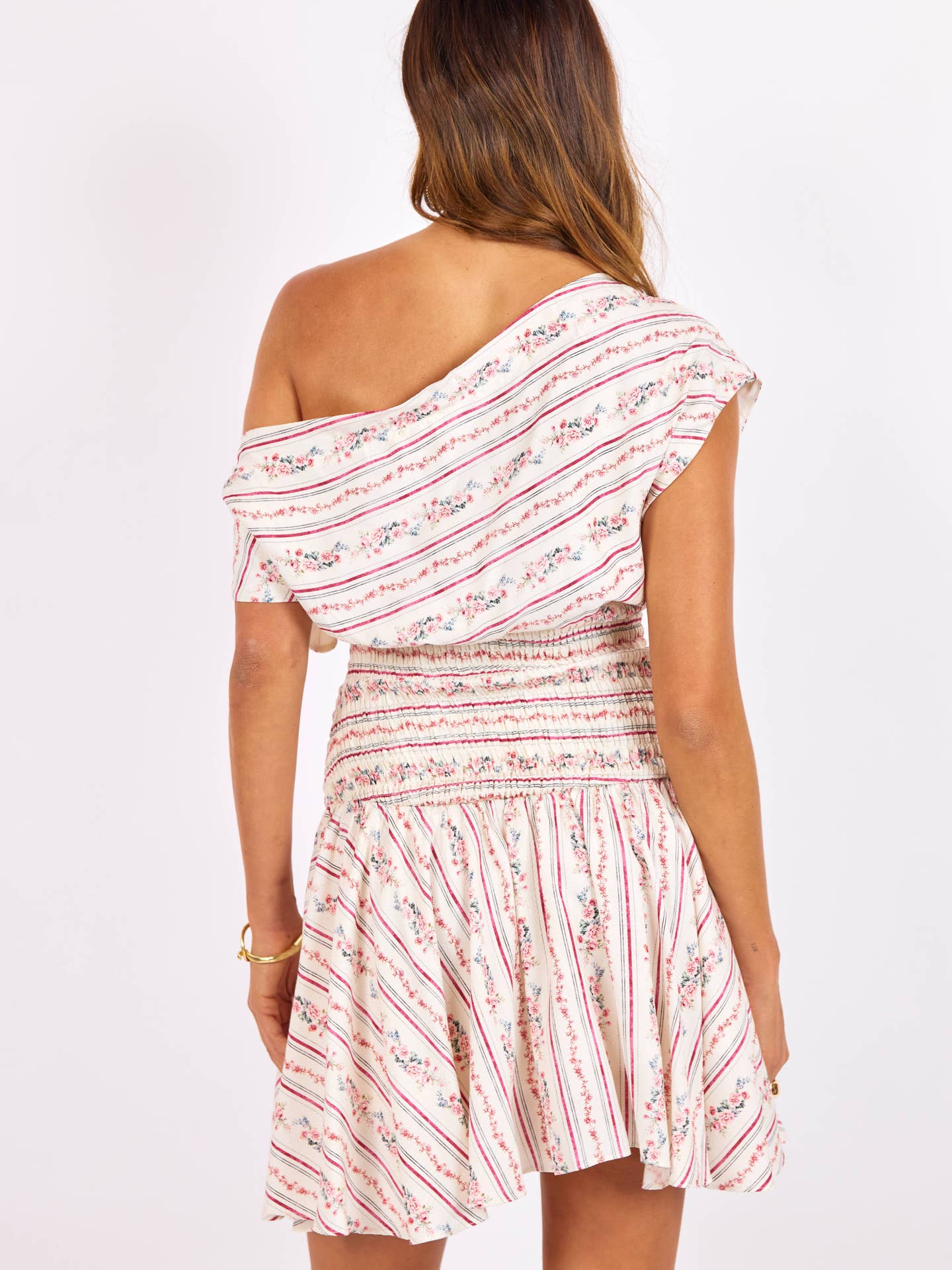 Rosebud Smocked Mini Dress