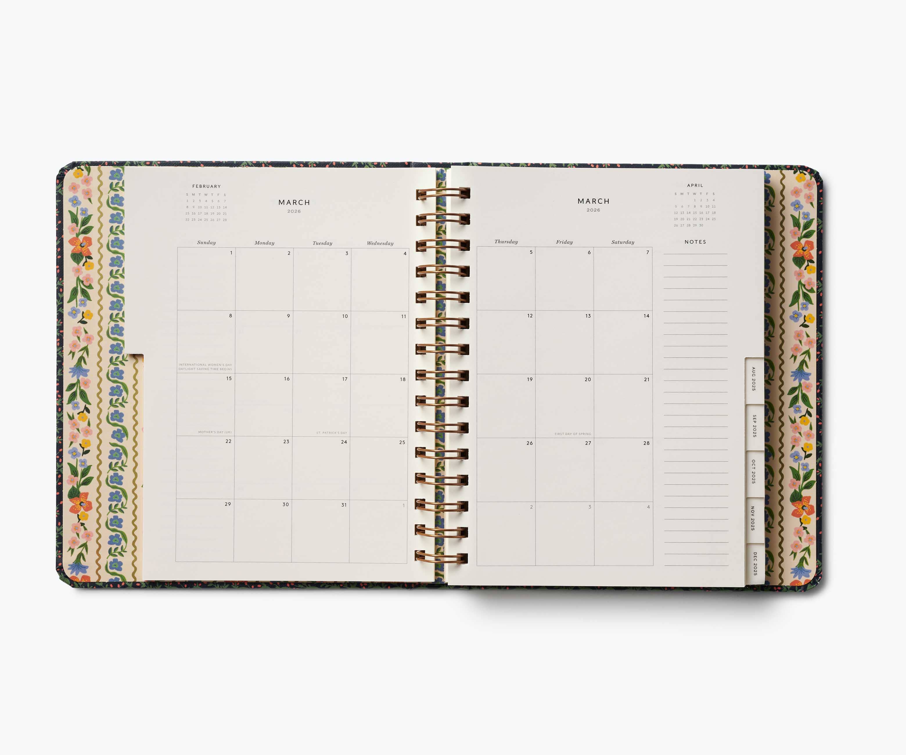2026 Wildwood 17-Month Academic Covered Spiral Planner