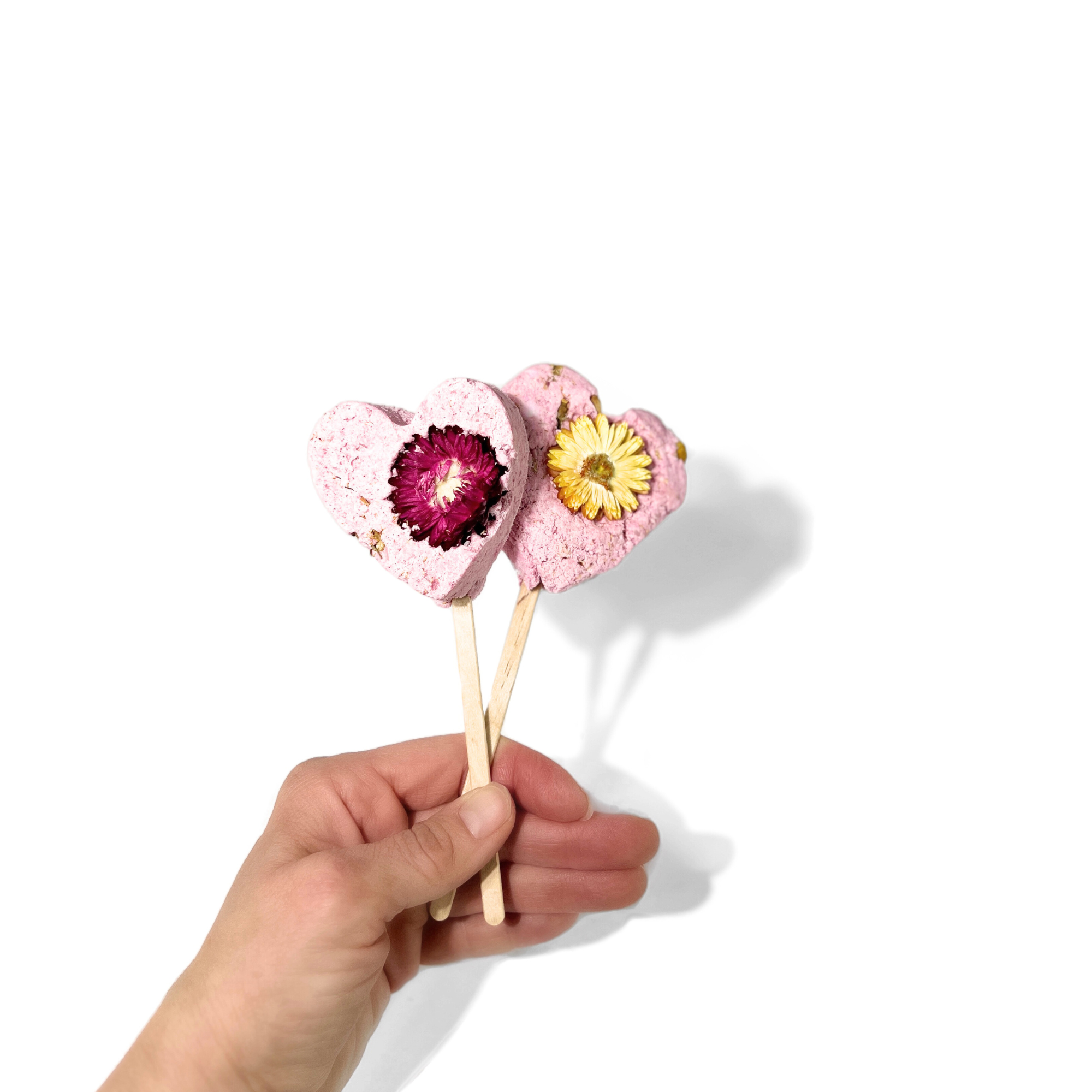 Blooming Love Sweet Heart Bath Clay Pop