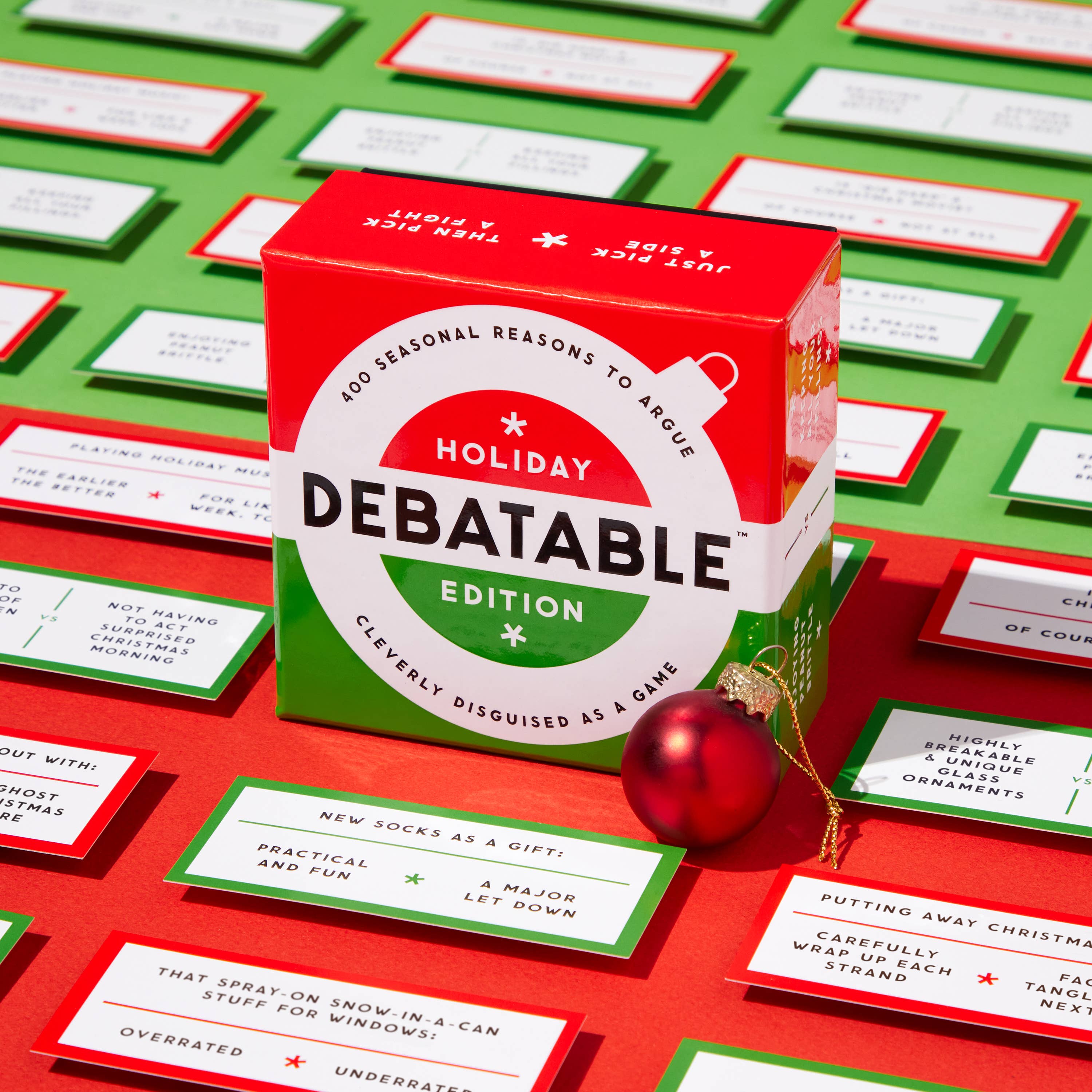 Debatable Card Game: Holiday Edition