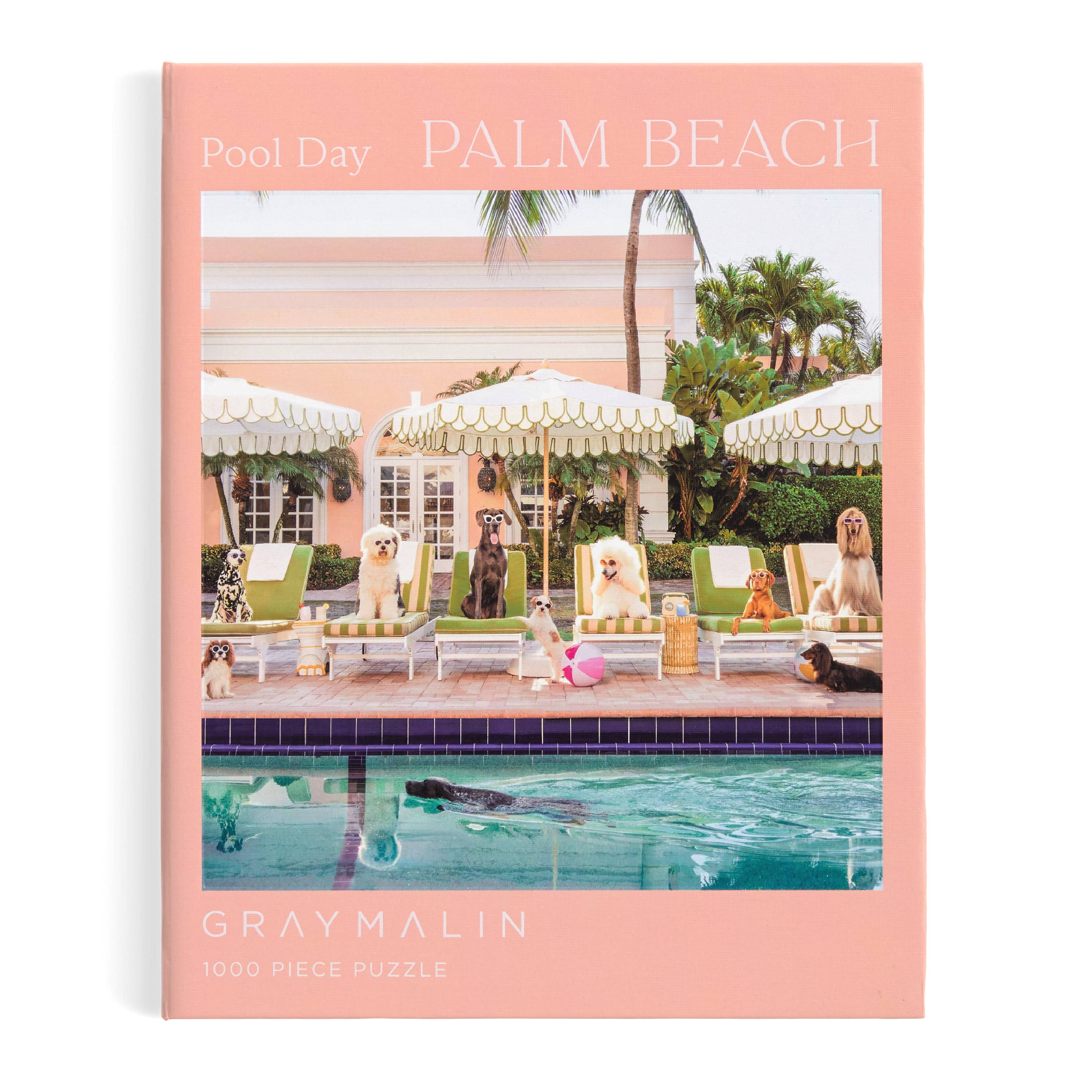 Palm Beach Gray Malin 1000 Piece Book Puzzle