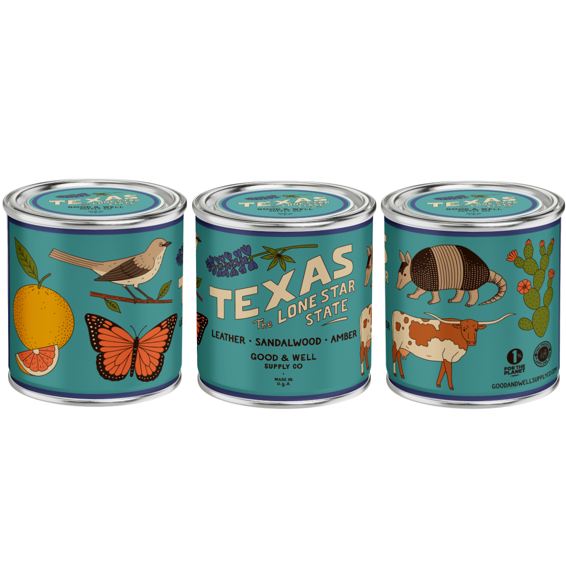 Texas State Soy Candle