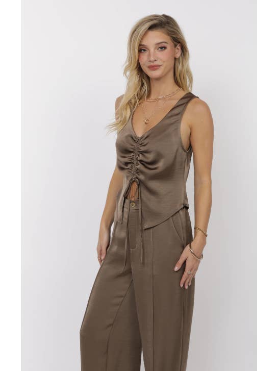 Arizona Sky Ruched Top
