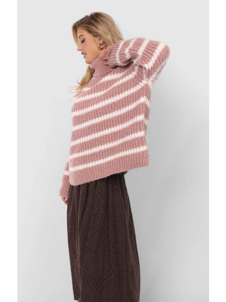 Aki Striped Sweater