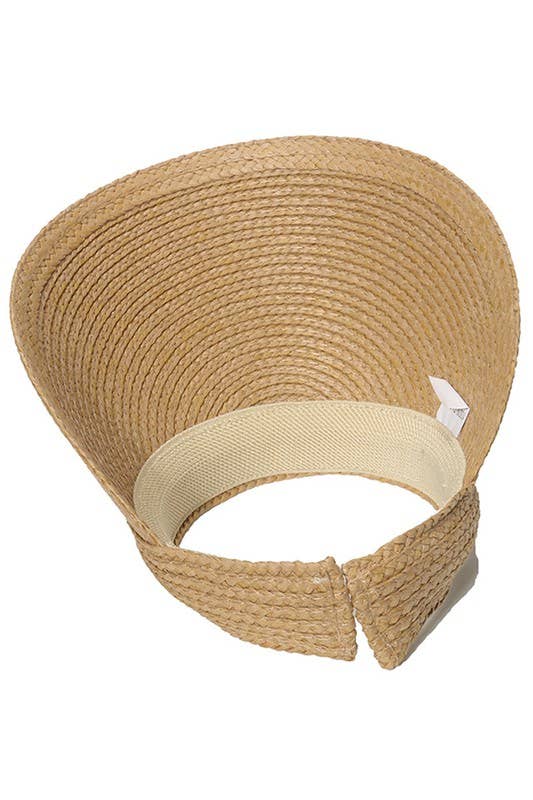 Summer Beach Sun Visor - Khaki