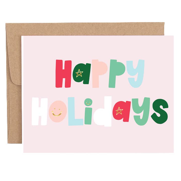 Happy Holidays Greeting Card