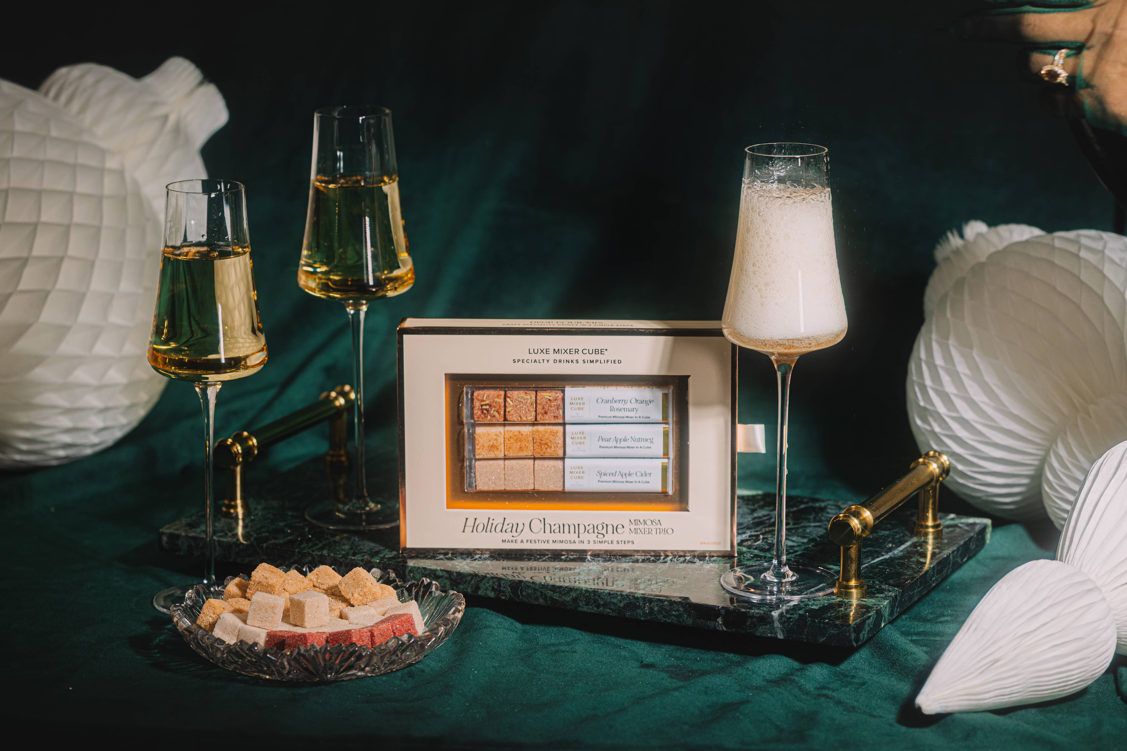 Holiday Champagne Mimosa Mixer Trio