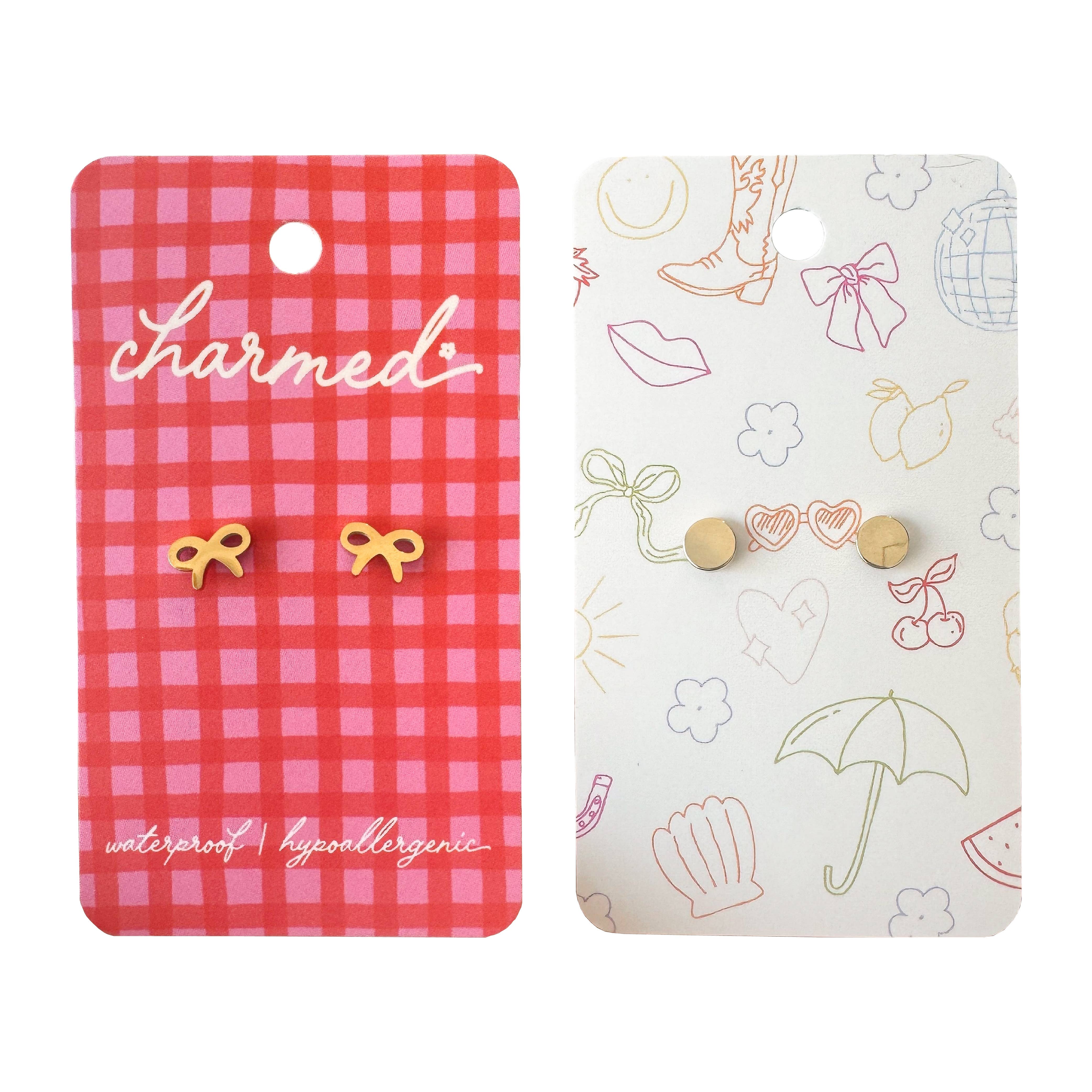 Bows | Hypoallergenic & Screw-back