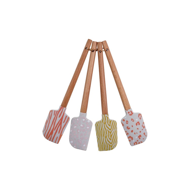 Animal Print Spatula Set