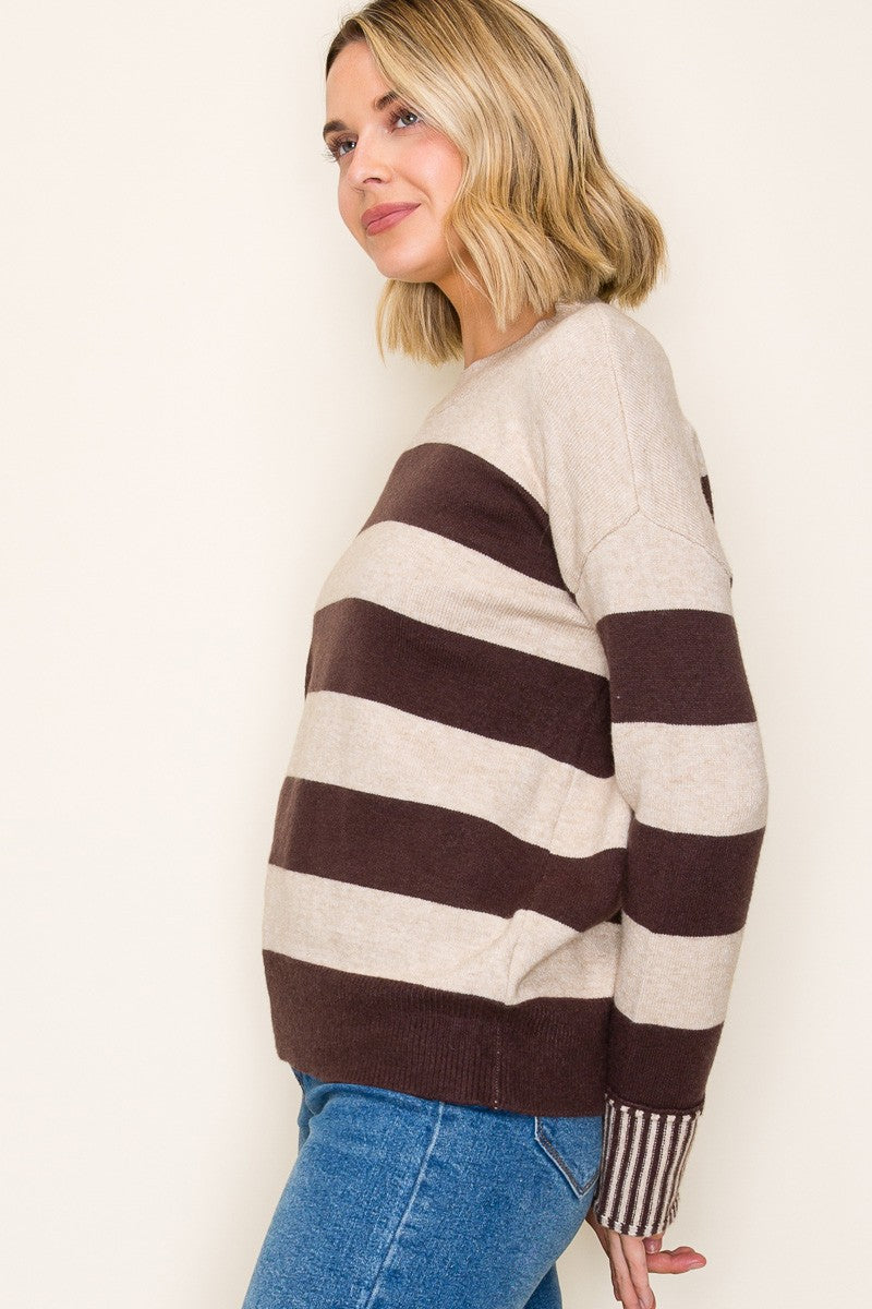 Bold Striped Sweater