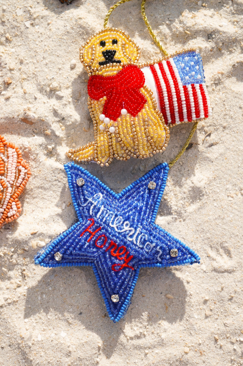 Spicy Margarita Beaded Bag Charm
