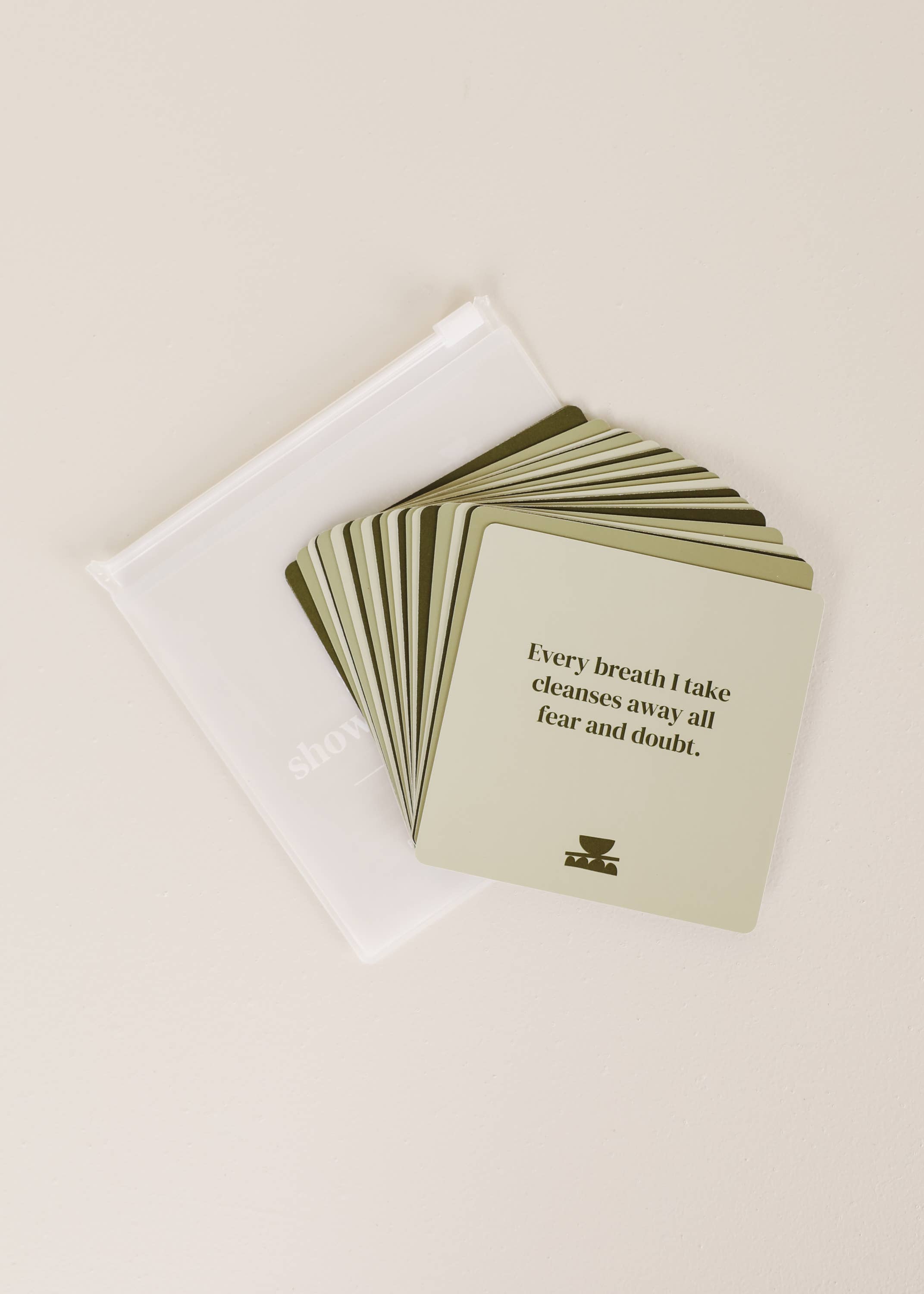 Grounding Shower Affirmation™ Cards