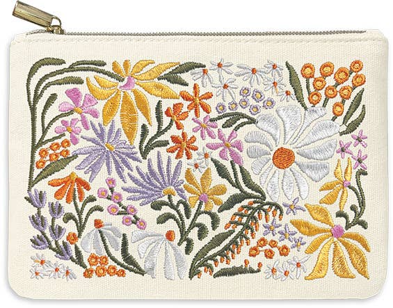 Wildflowers Flower Market Zip Pouch