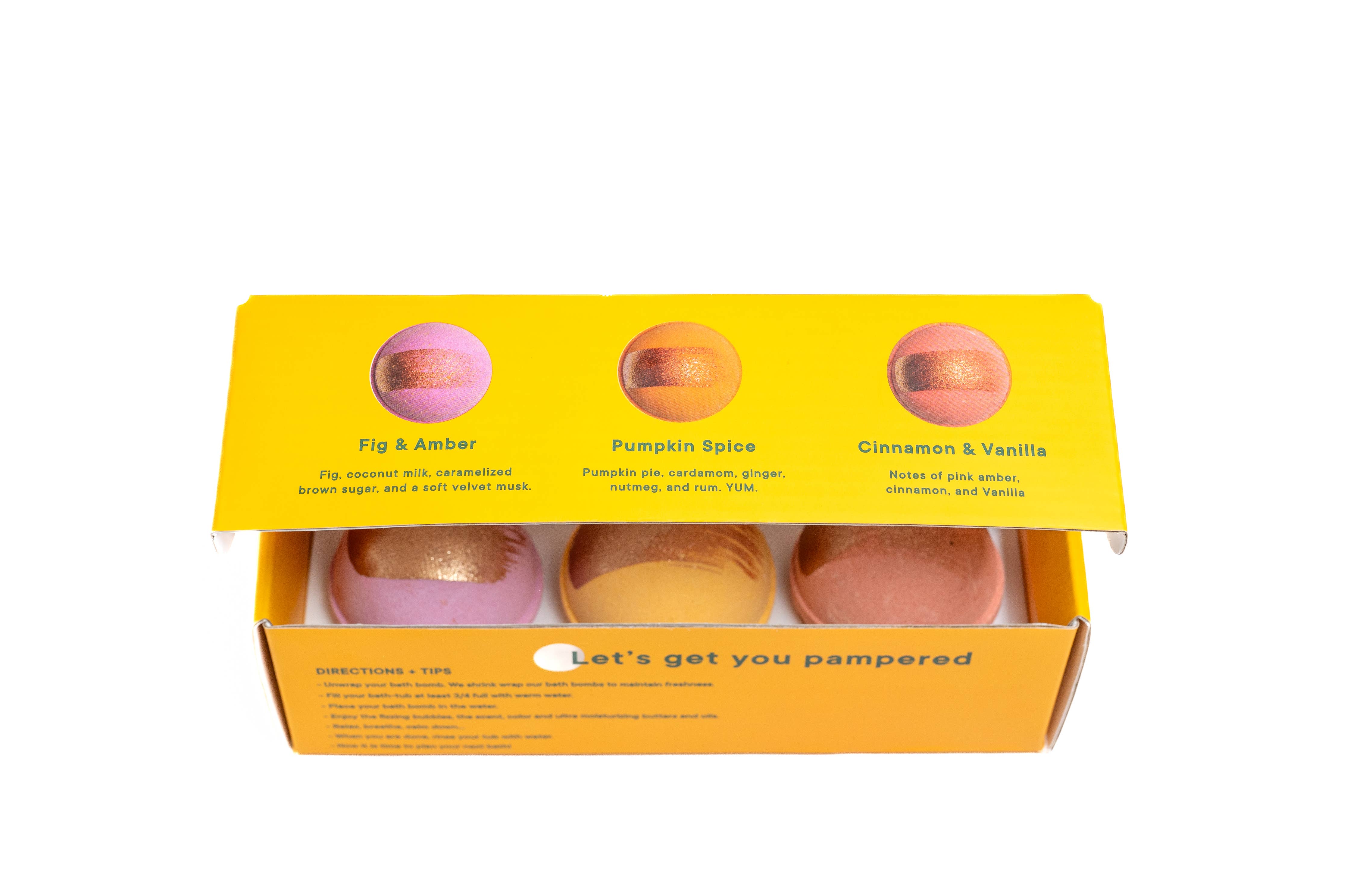 Autumn Bath Bomb Gift Set