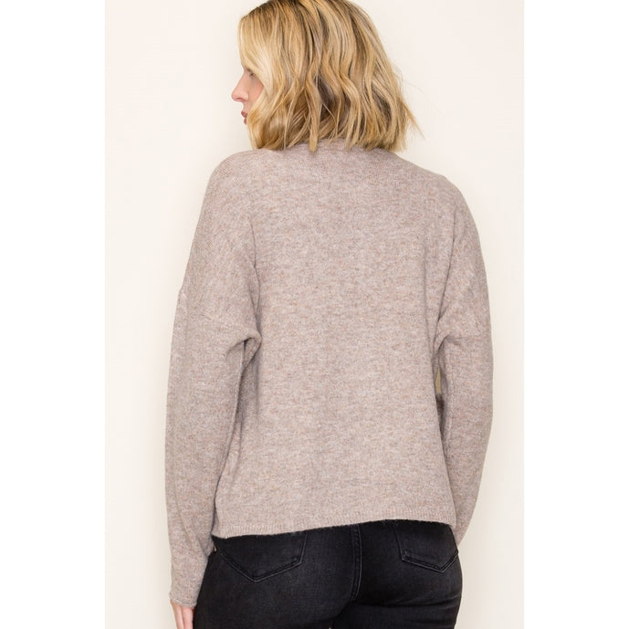 Crisp Air Cardigan - Mocha