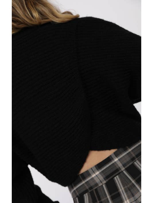 Remember Me Overlap Sweater