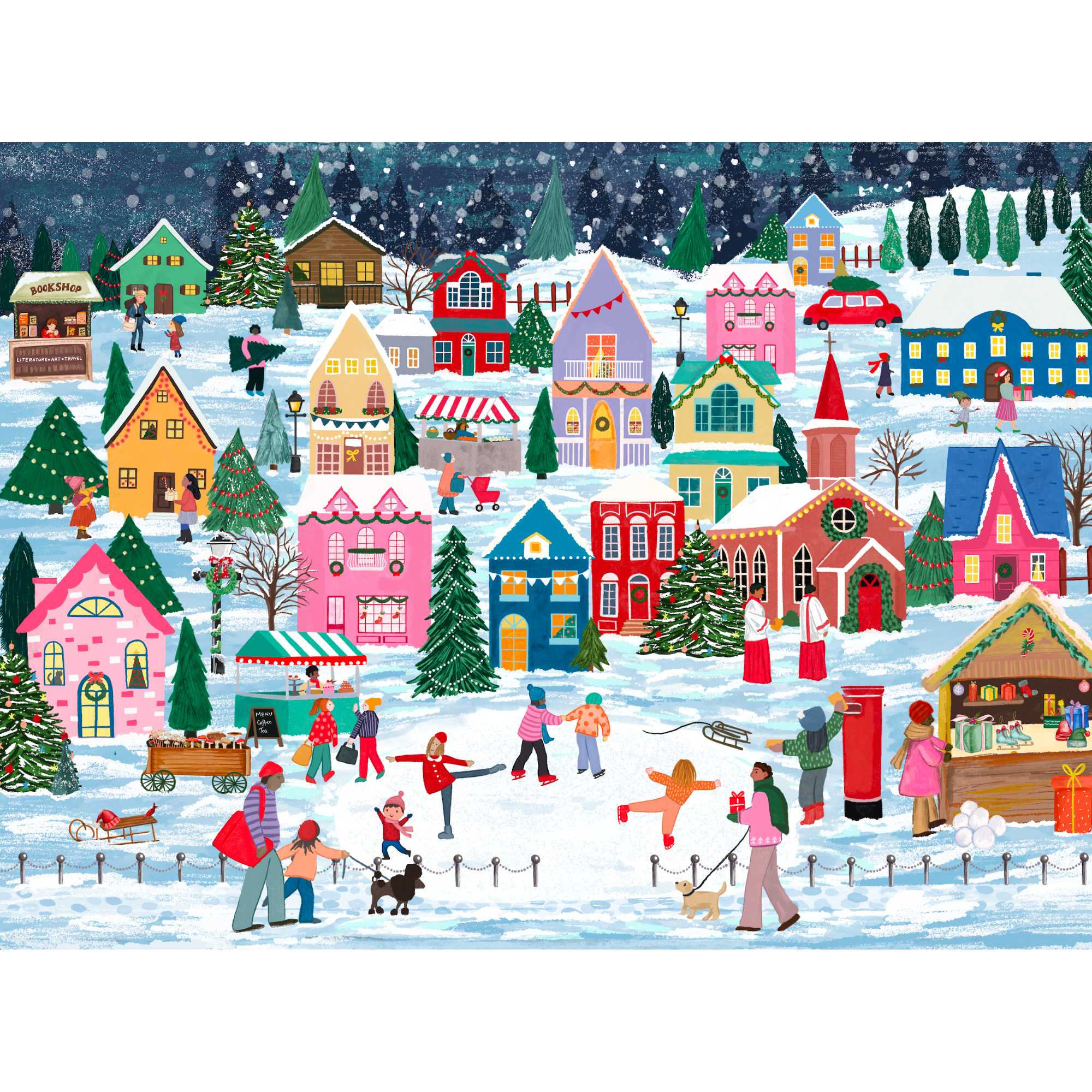 Hometown Christmas 1000 Piece Puzzle