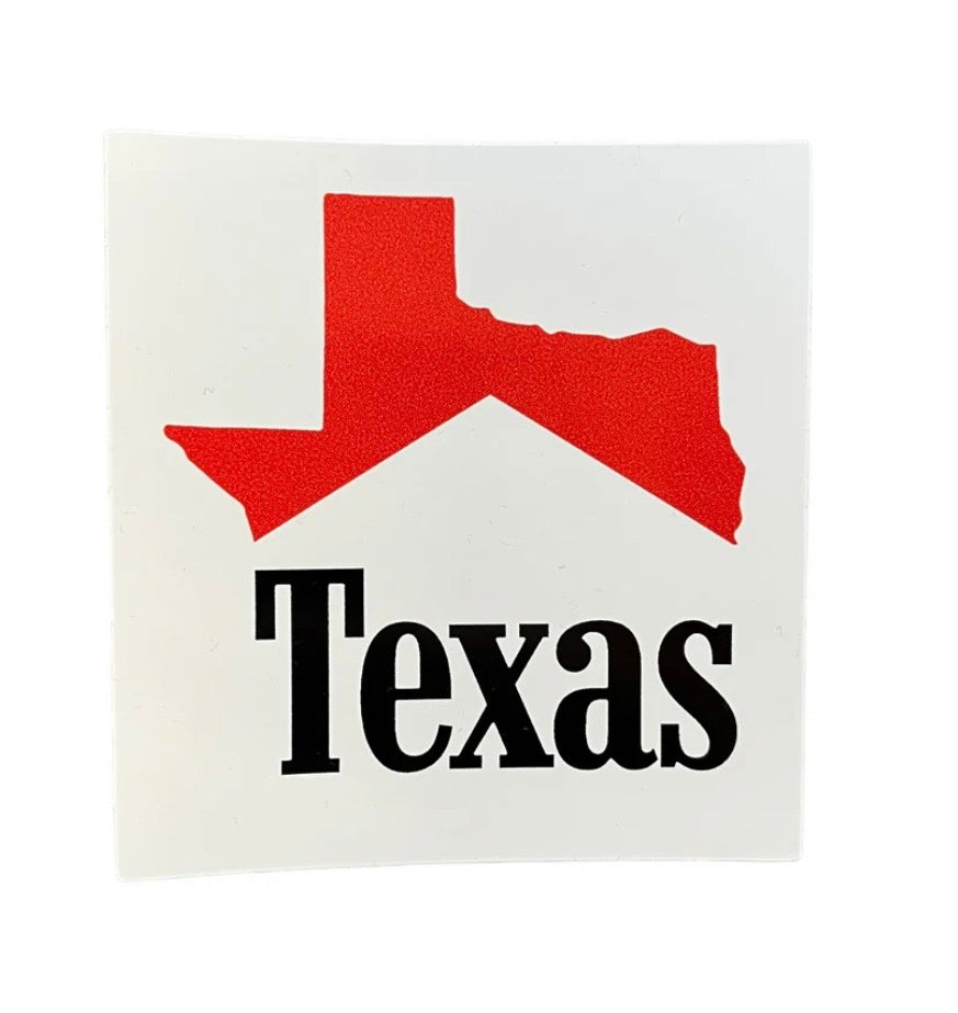 Texas Icon Sticker