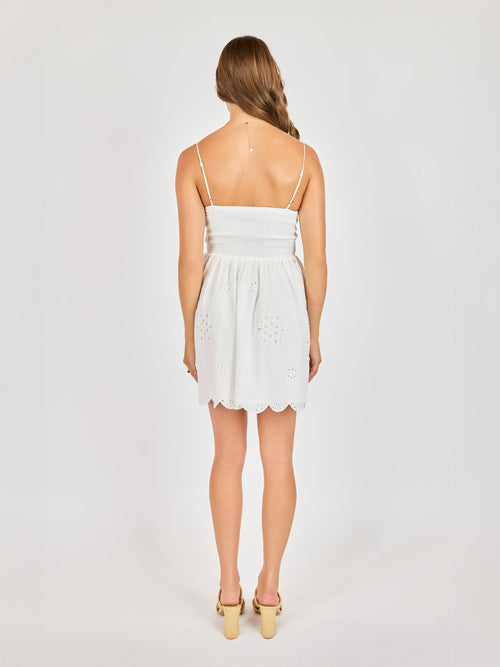 Bloomfield Eyelet Mini Dress