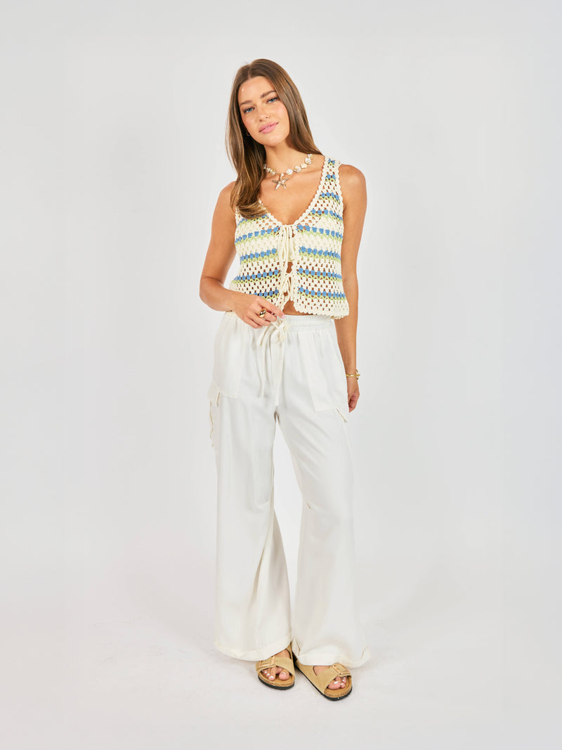Stairsteps Crochet Vest