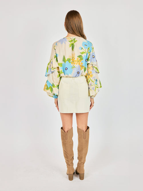 Fresh Cut Ruffle Blouse *FINAL SALE*