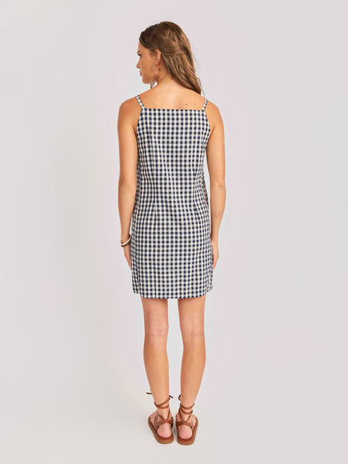 Mustang Gingham Mini Dress